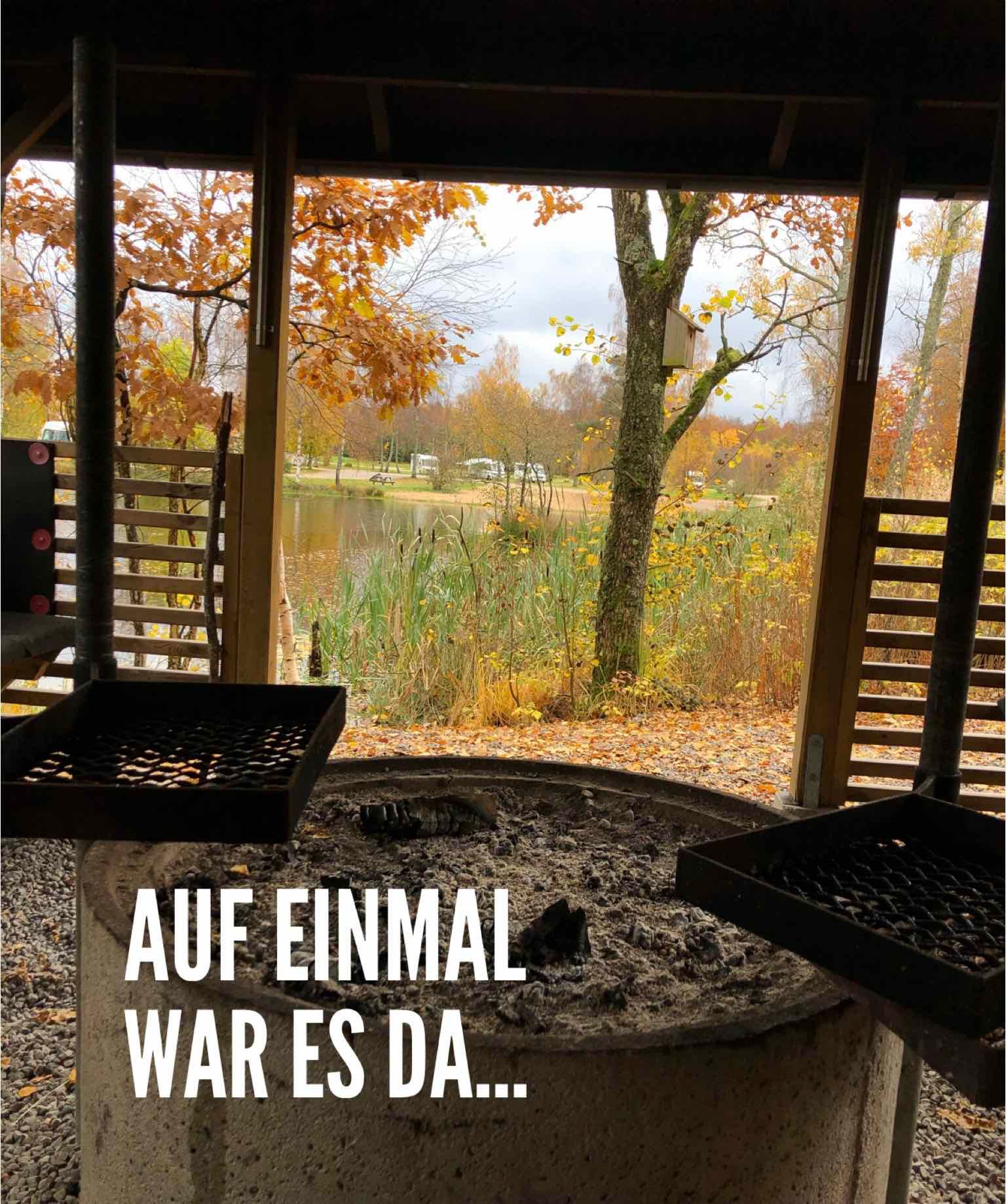 Der nächste Schritt ist... Auf einmal war es da!