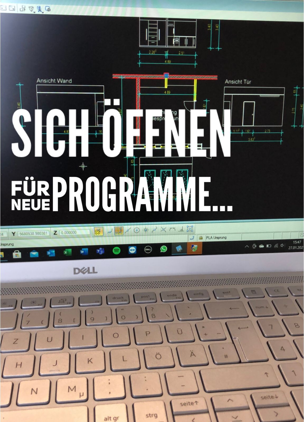 Der nächste Schritt ist... Das Programm ändern