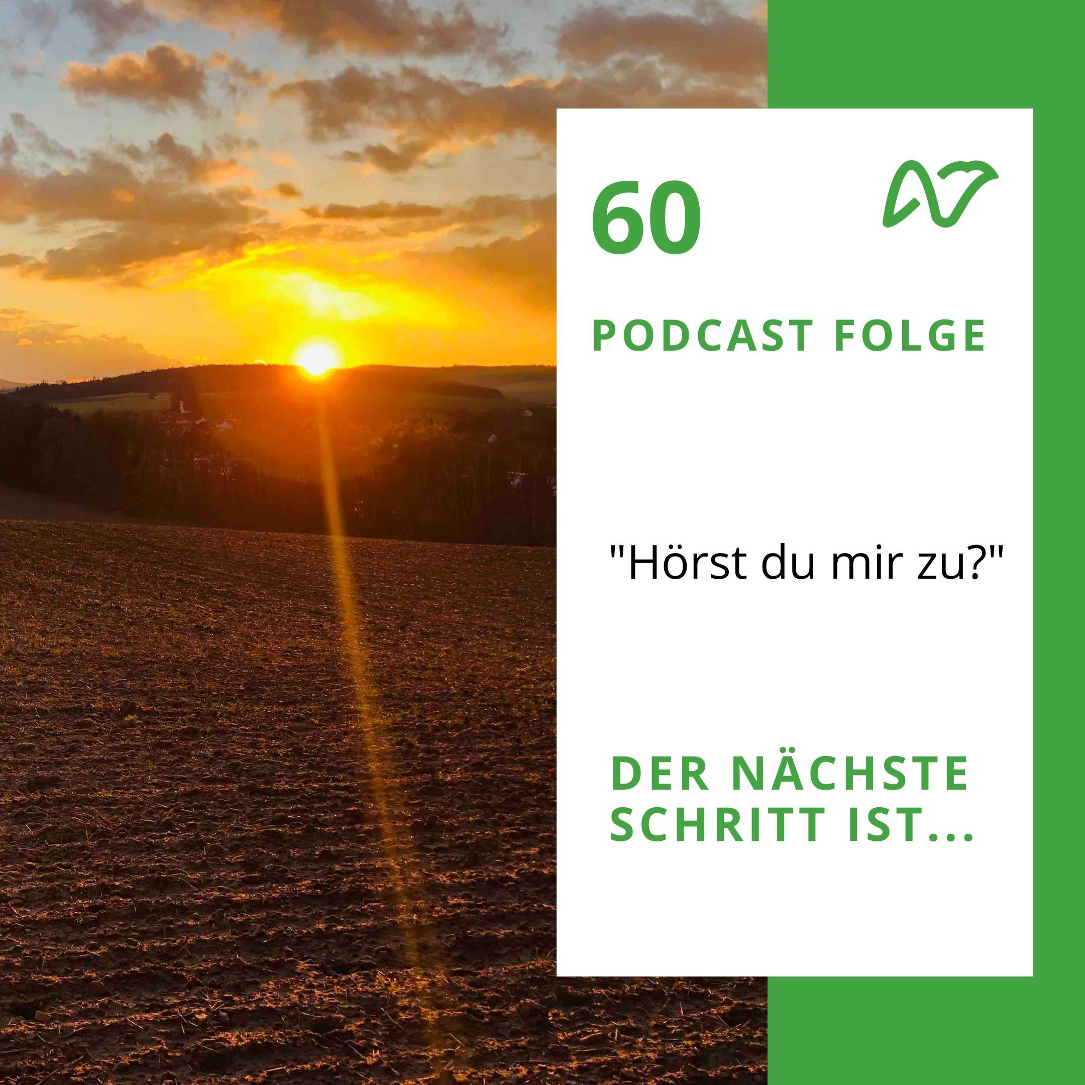 Der nächste Schritt ist... Hörst du mir zu?