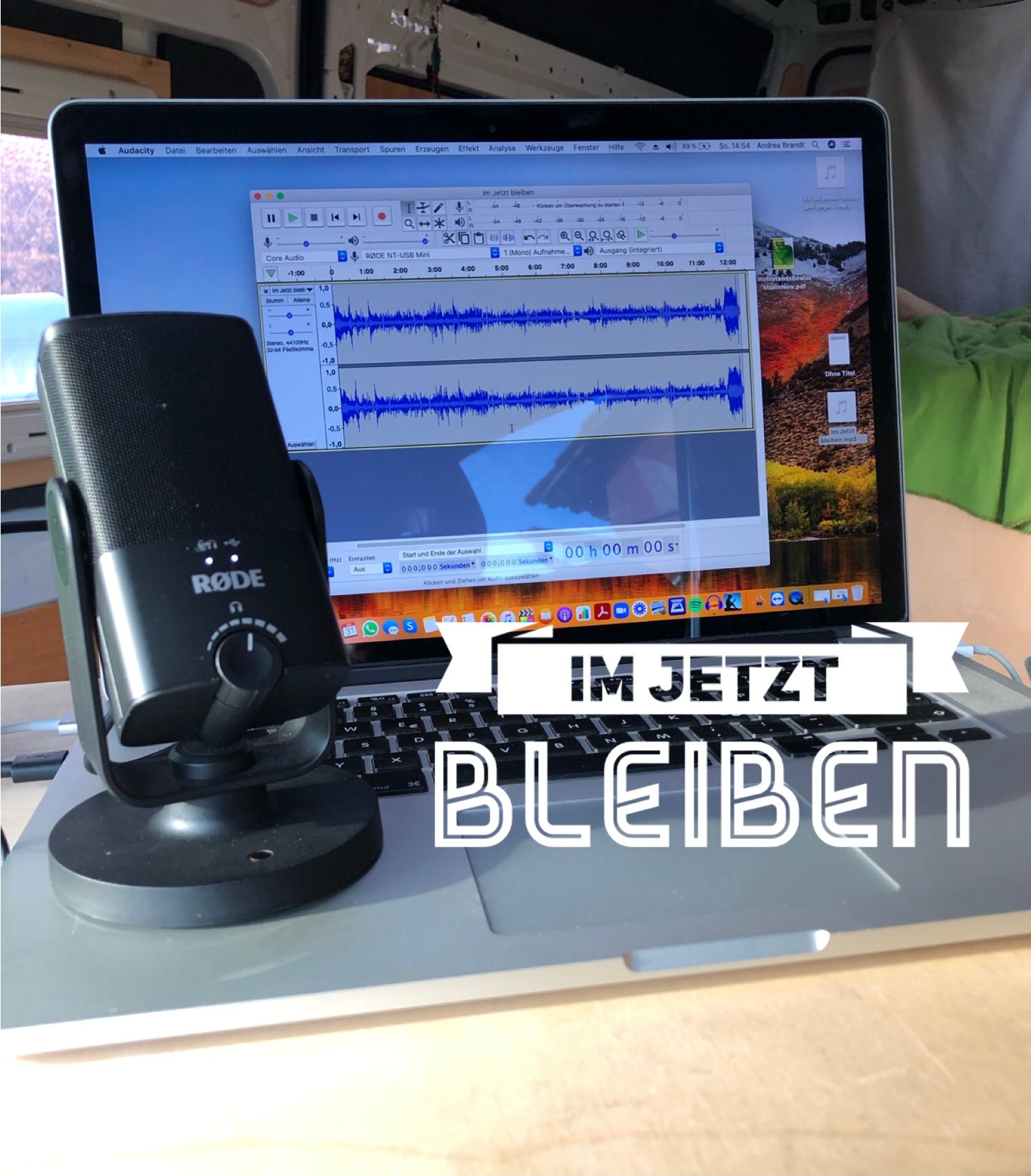 Der nächste Schritt ist... Im Jetzt sein