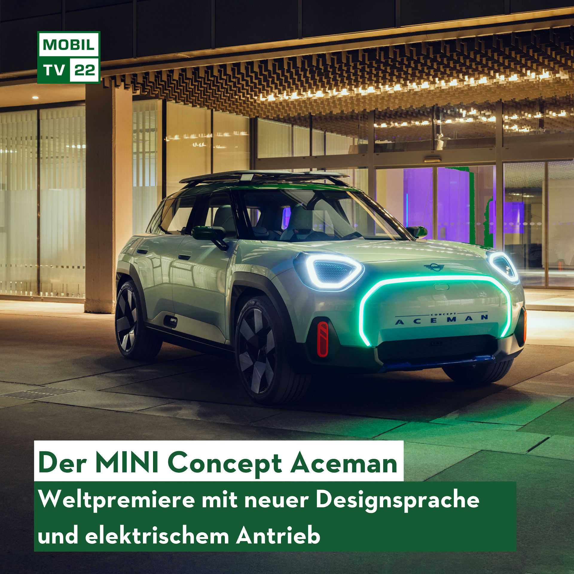 Der neue MINI Concept Aceman (2022): Weltpremiere & Aufbruch in eine neue Ära - Highlights | Preview