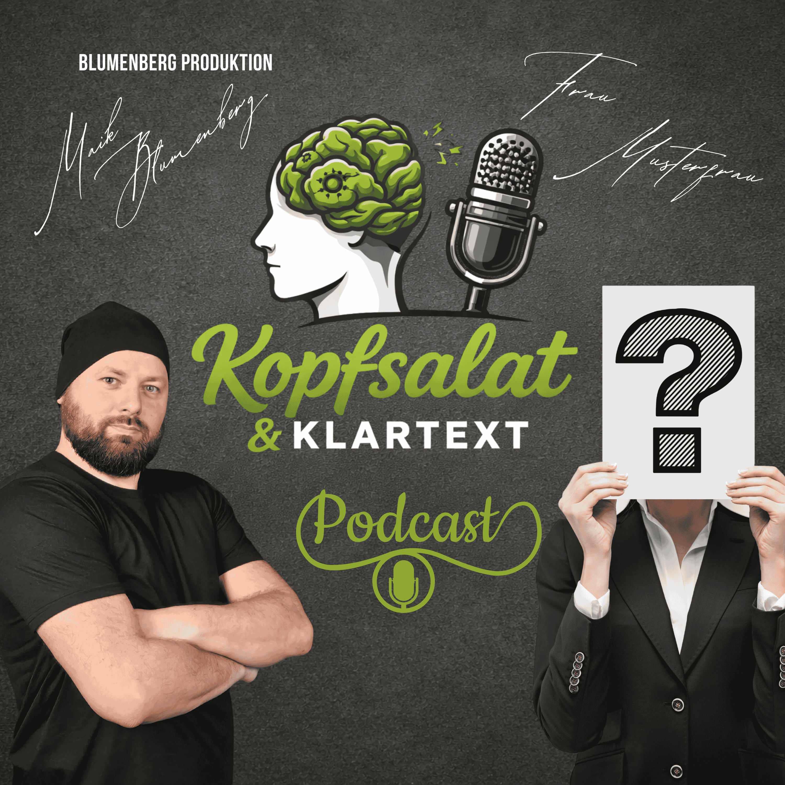 Der Podcast startet bald: Kopfsalat & Klartext