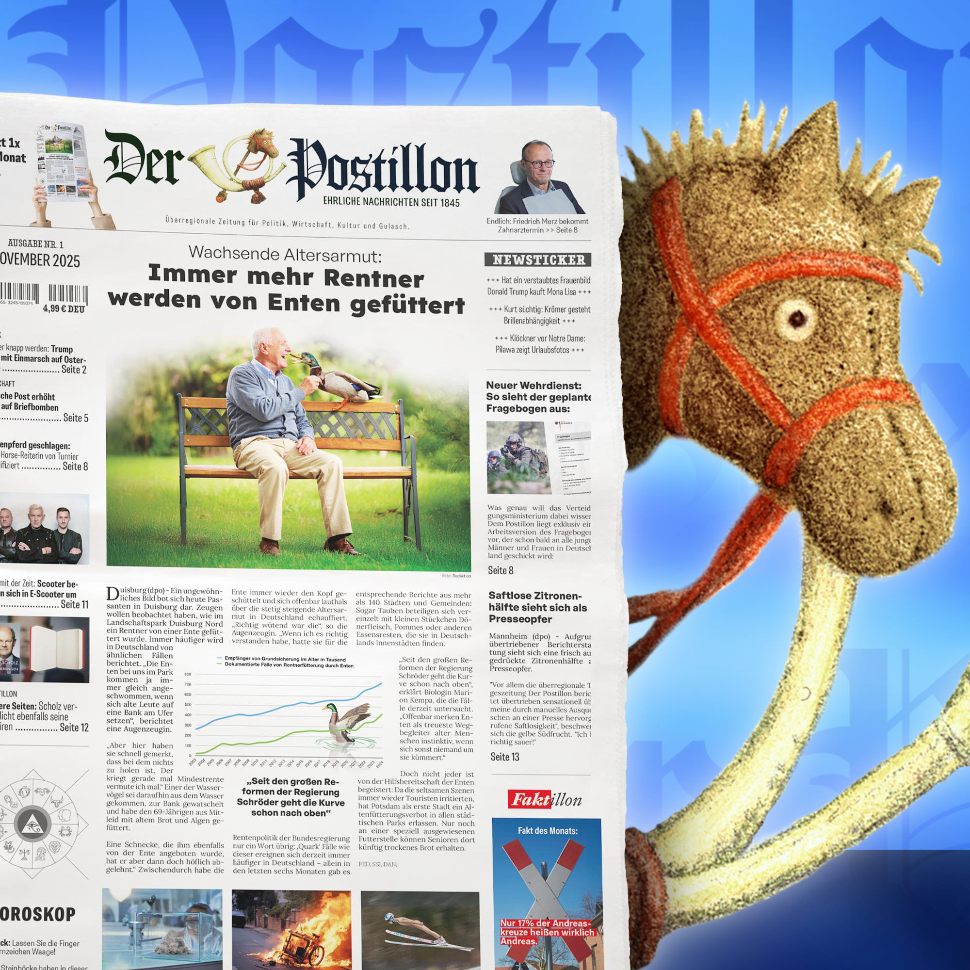 Der Postillon – Jetzt auch gedruckt!