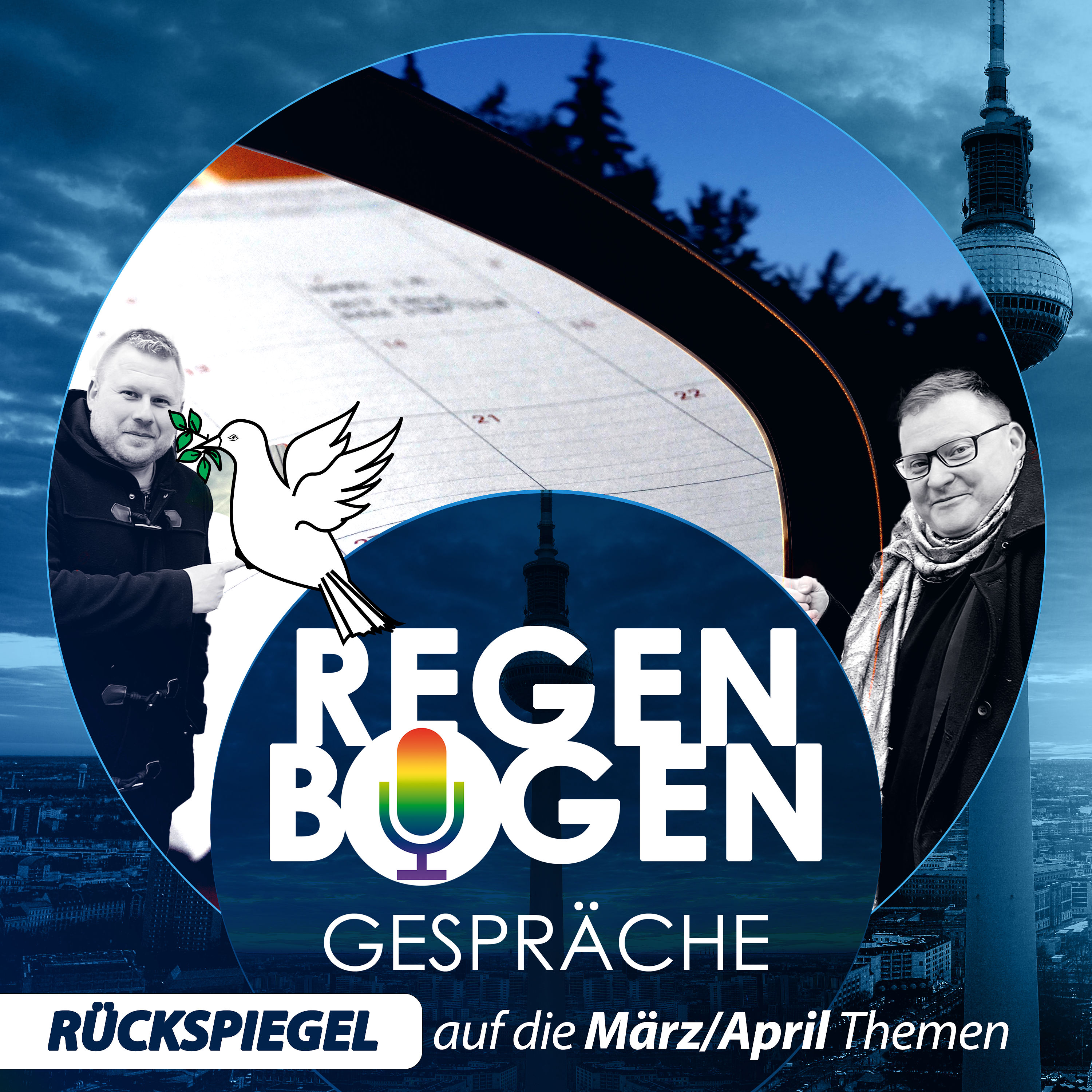 DER RÜCKSPIEGEL: Der Monatsrückblick der Regenbogen-Gespräche