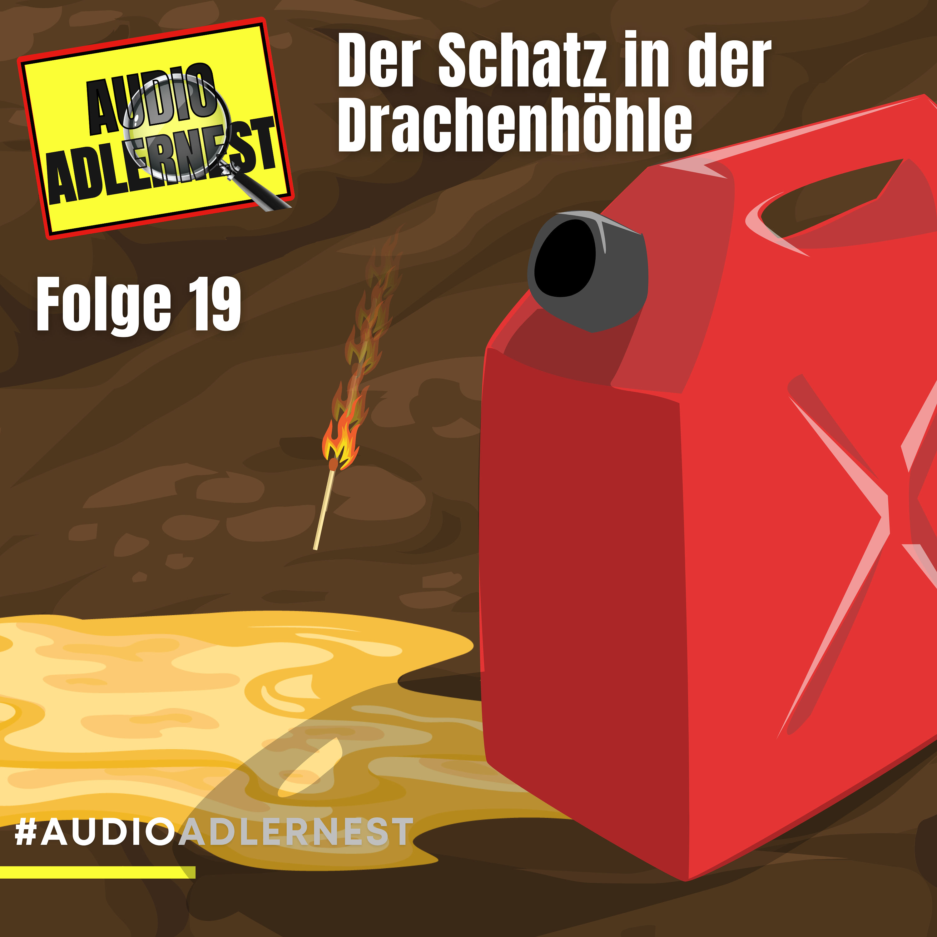 Der Schatz in der Drachenhöhle - TKKG Folge 19 - Audio Adlernest (#041)