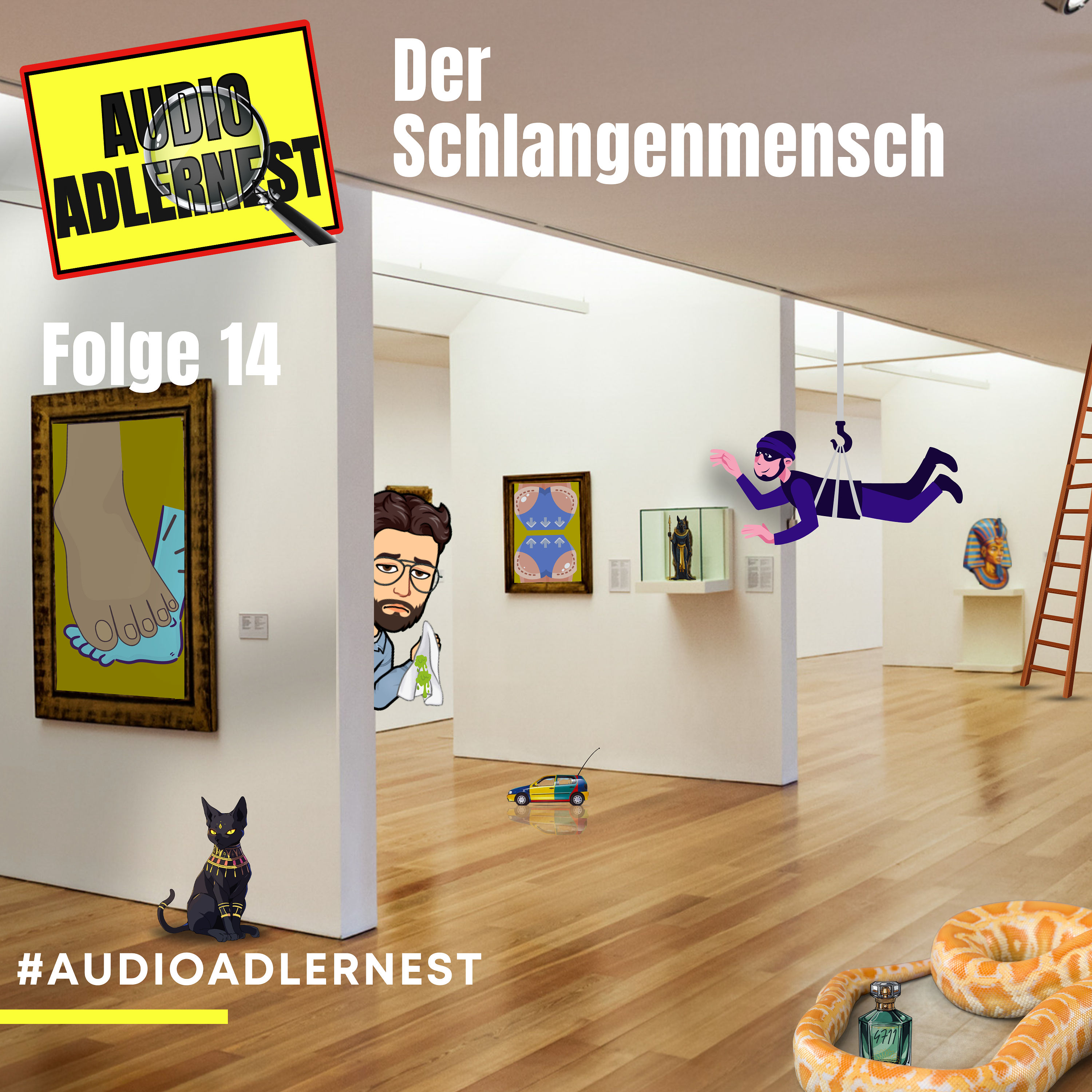 Der Schlangenmensch - TKKG Folge 14 - Audio Adlernest (#028)