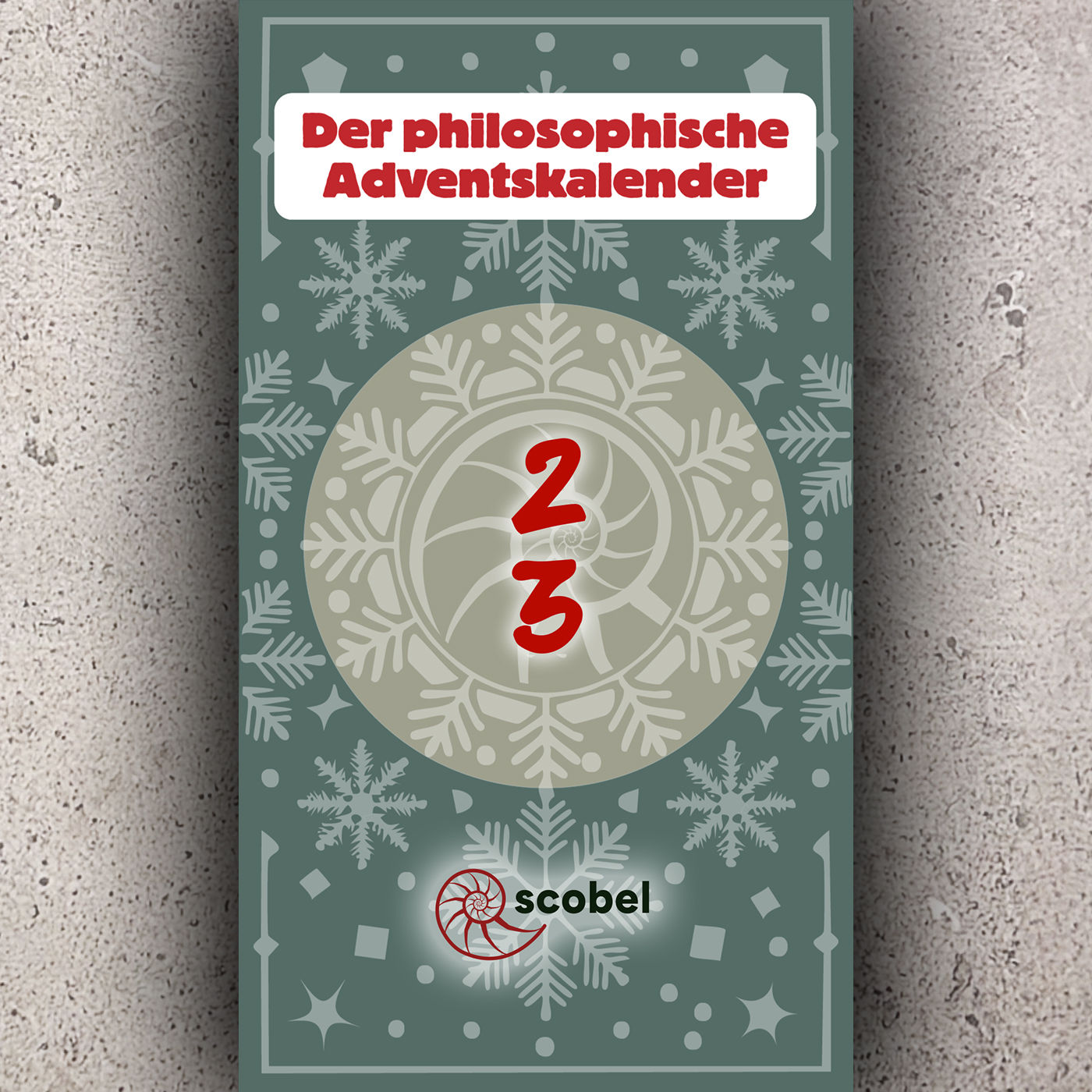 Der scobel Philosophie-Adventskalender – Türchen 23