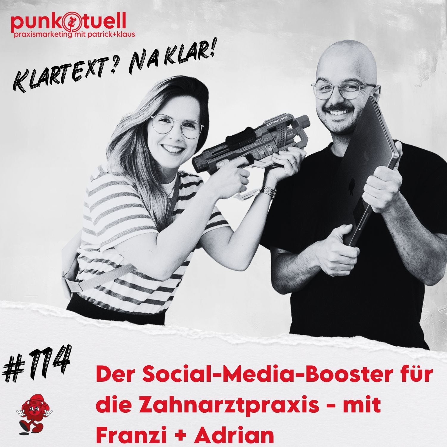 Der Social-Media-Booster für die Zahnarztpraxis – mit Franzi+Adrian | #114