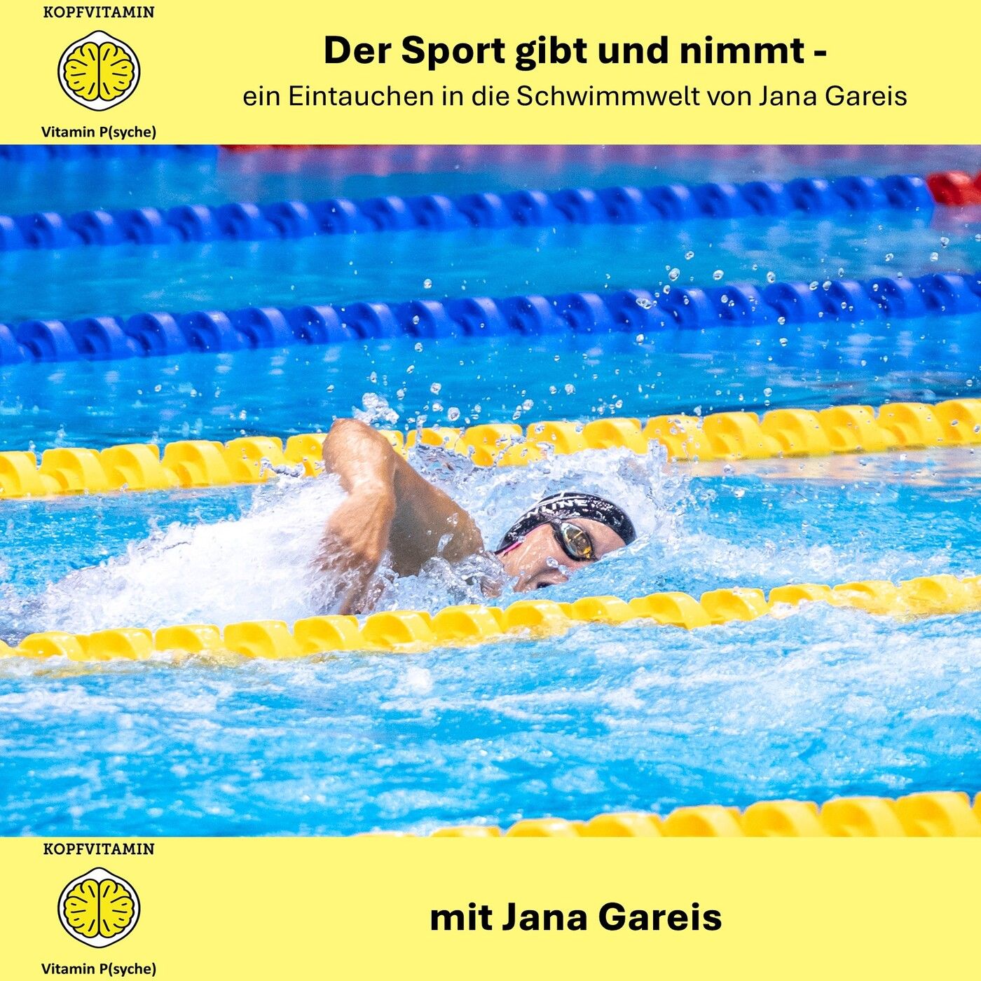 Der Sport gibt und nimmt - ein Eintauchen in die Schwimmwelt von Jana Gareis