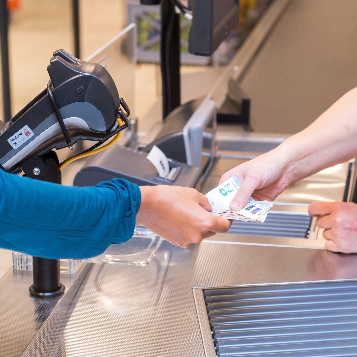 Der Supermarkt als Bankautomat