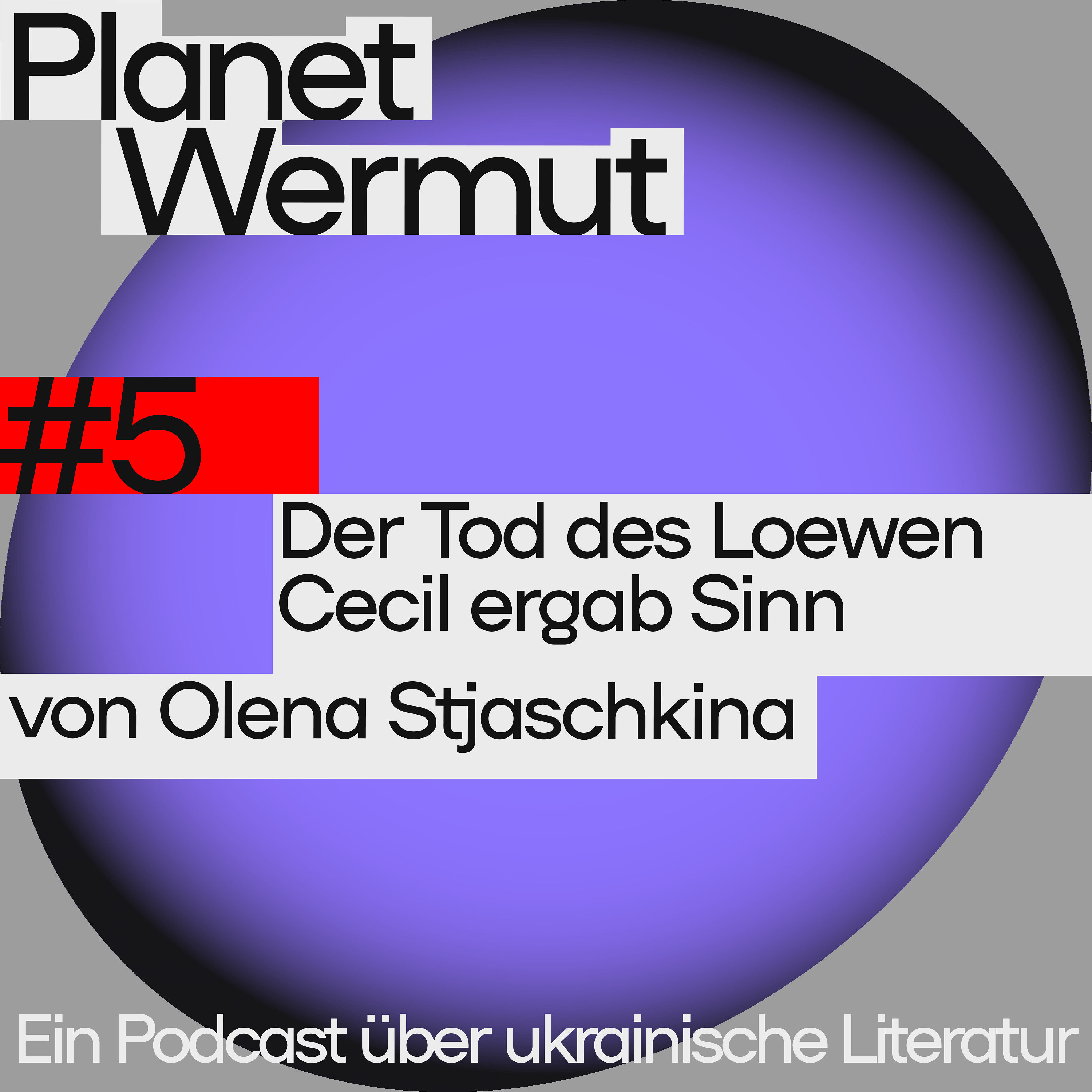 Der Tod des Löwen Cecil ergab Sinn von Olena Stjaschkina. Über Donezk zwischen 1986 und 2020, Menschen und ihre Entscheidungen sowie Werte mit Jakob Wunderwald
