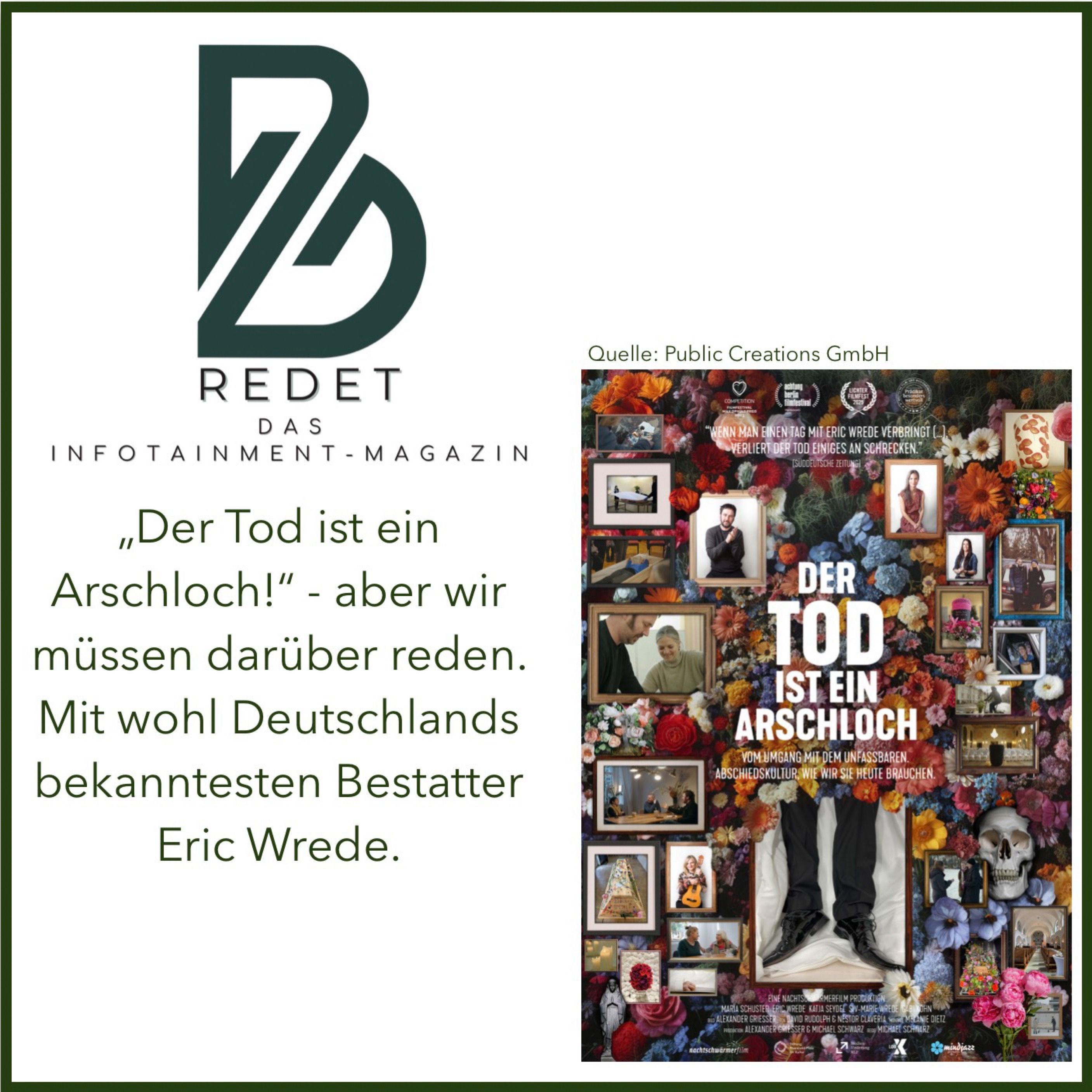 Der Tod ist ein Arschloch – aber wir müssen drüber reden!