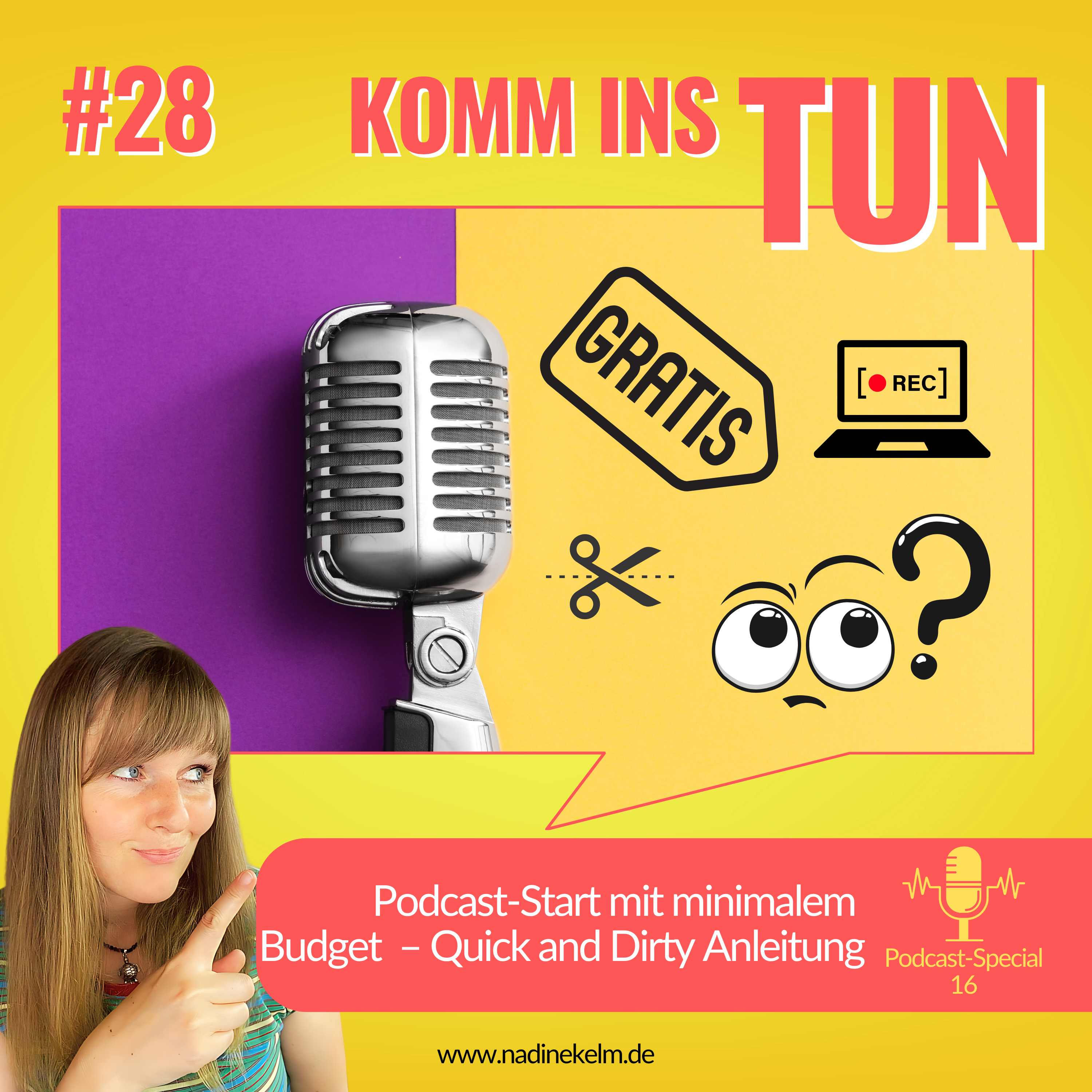 Der ultimative Guide: Low-Budget-Podcasting für Anfänger - Podcast Special #28