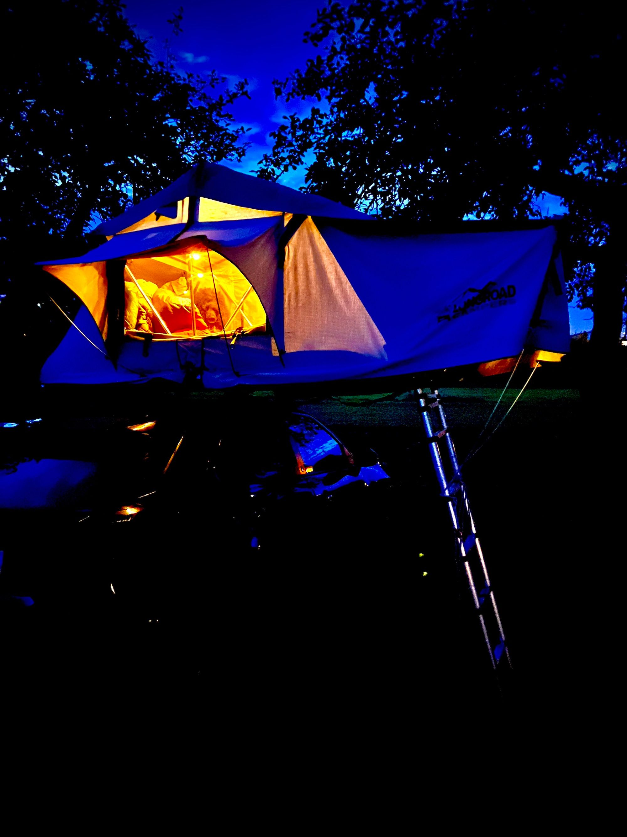 Des Pudels Dachzelt.