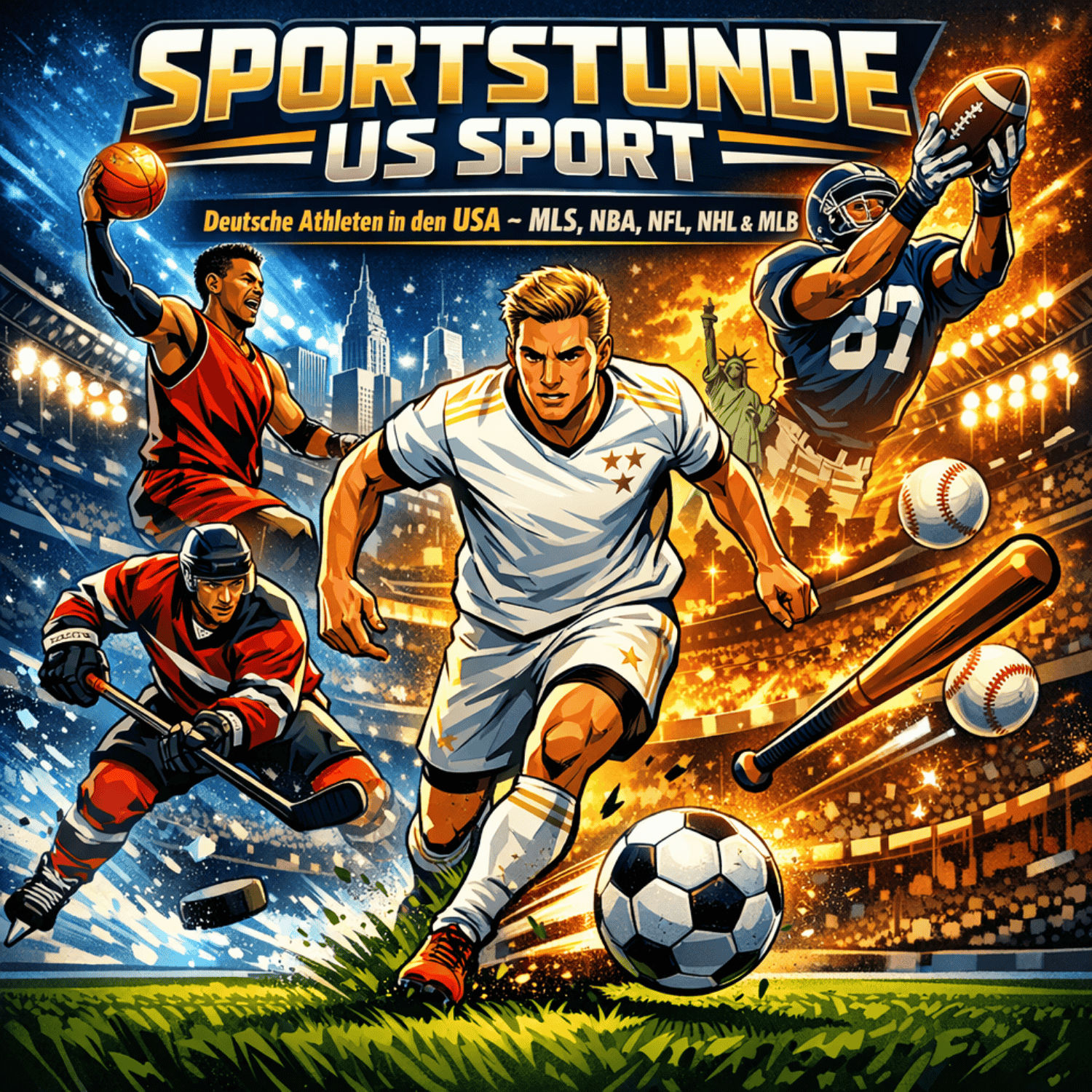 Deutsche Stars in der MLS, NBA-Storylines und Football-Chaos in Europa