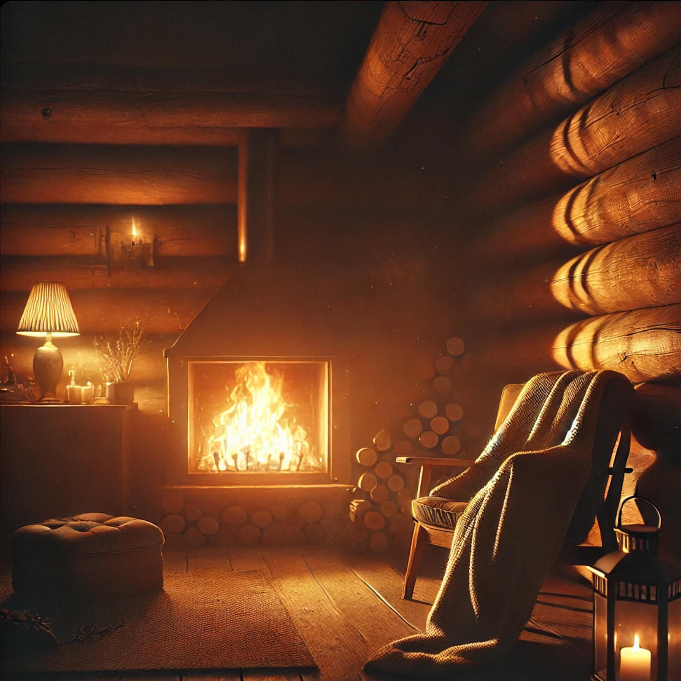 (ohne Musik) Di, 14.10. Entspannt einschlafen - Geborgen am Kamin