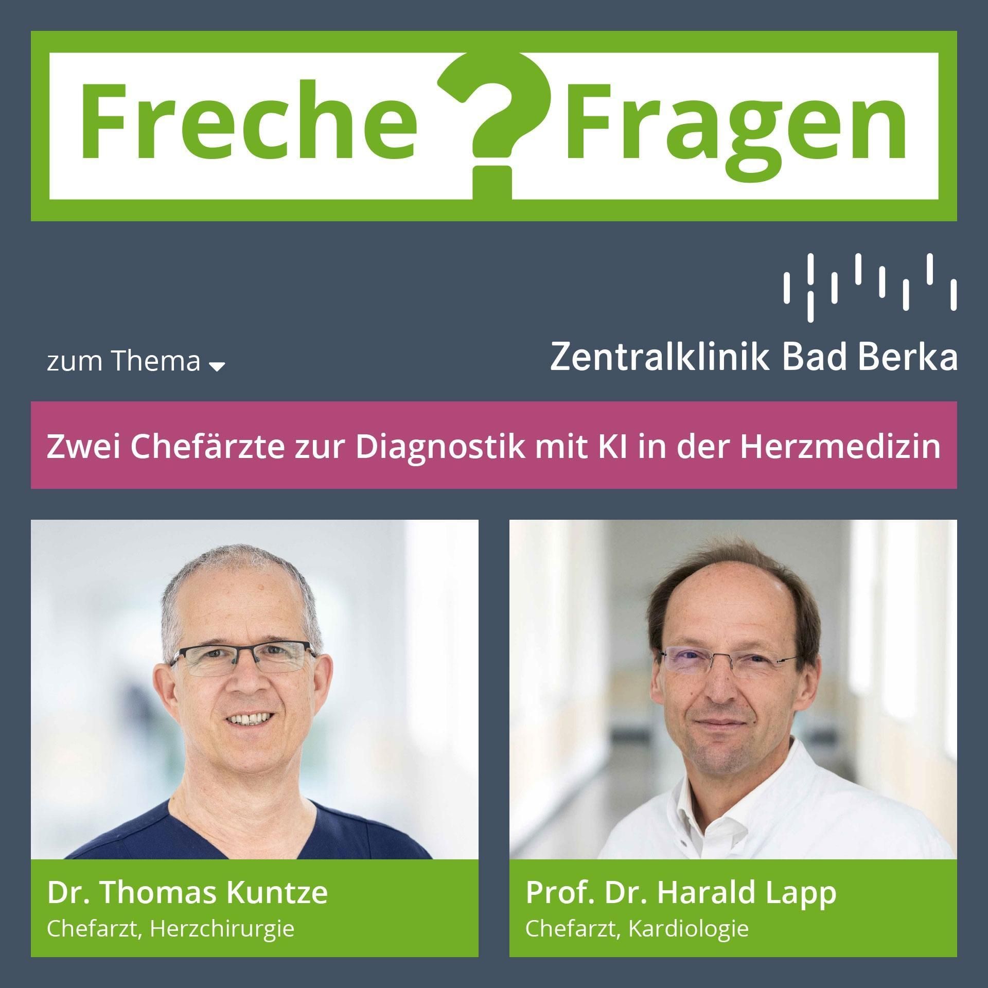 Diagnostik mit künstlicher Intelligenz und Grenzen der KI - Zwei Chefärzte – ein Thema
