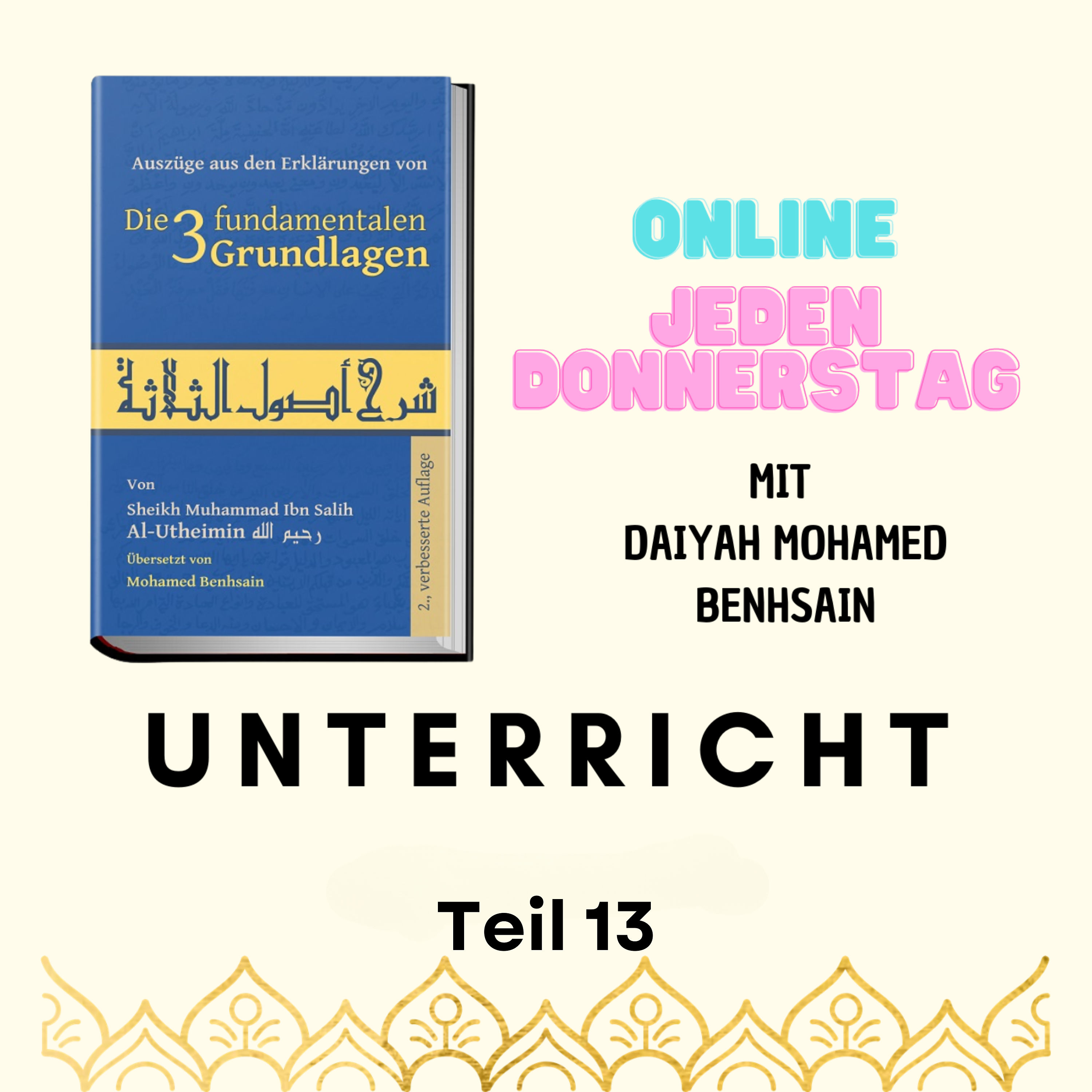 Die 3 fundamentalen Grundlagen - Lektion 13