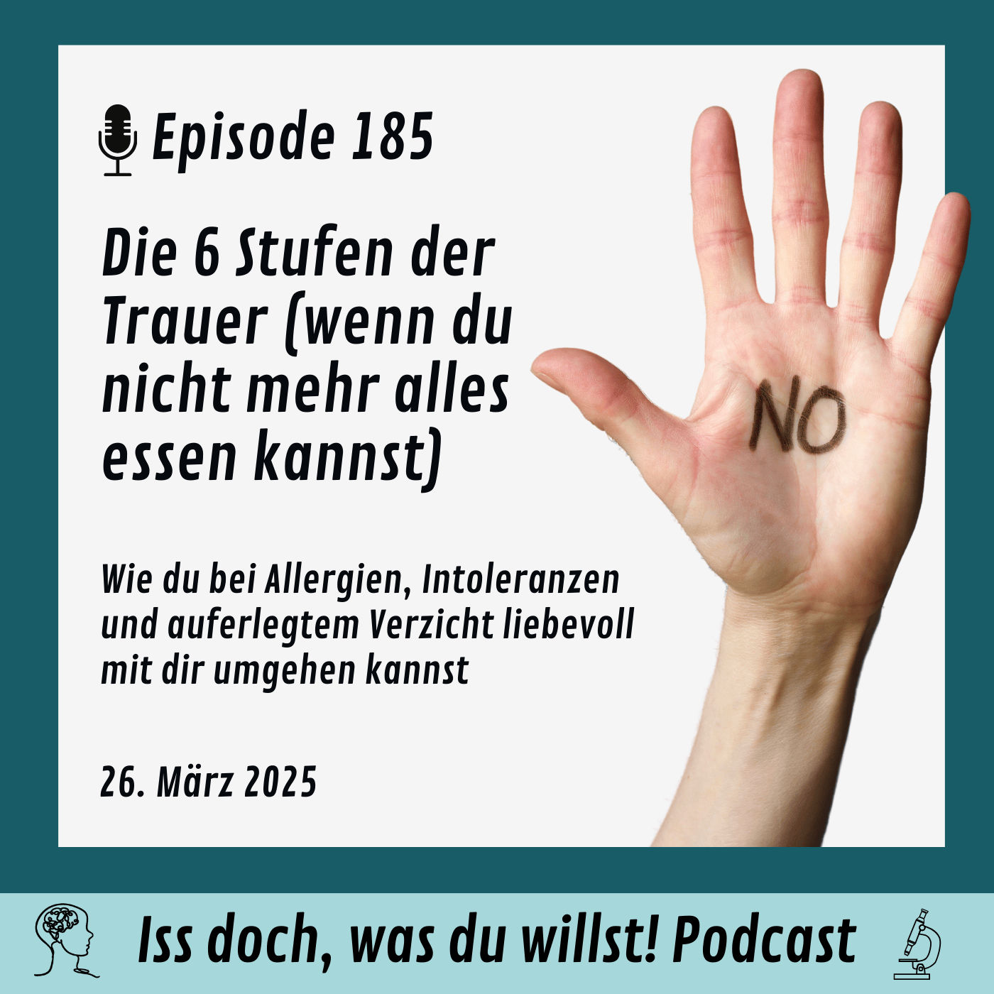 Die 6 Stufen der Trauer (wenn du nicht mehr alles essen kannst)