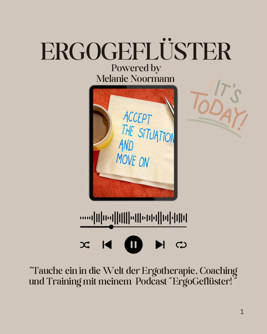 Die Akzeptanz Reflexion