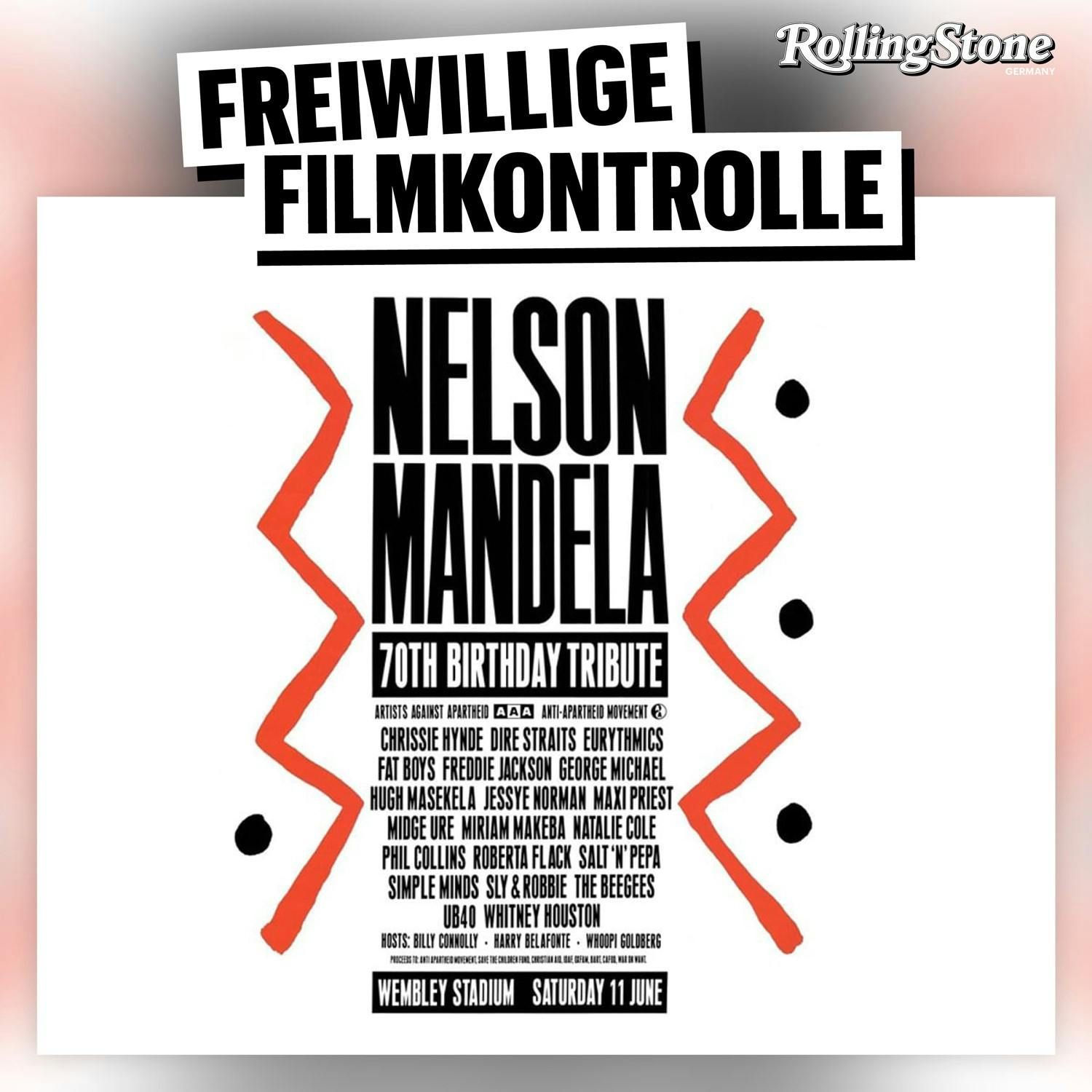 Die besten Konzertfilme aller Zeiten (4): Nelson Mandela 70th Birthday Tribute Concert