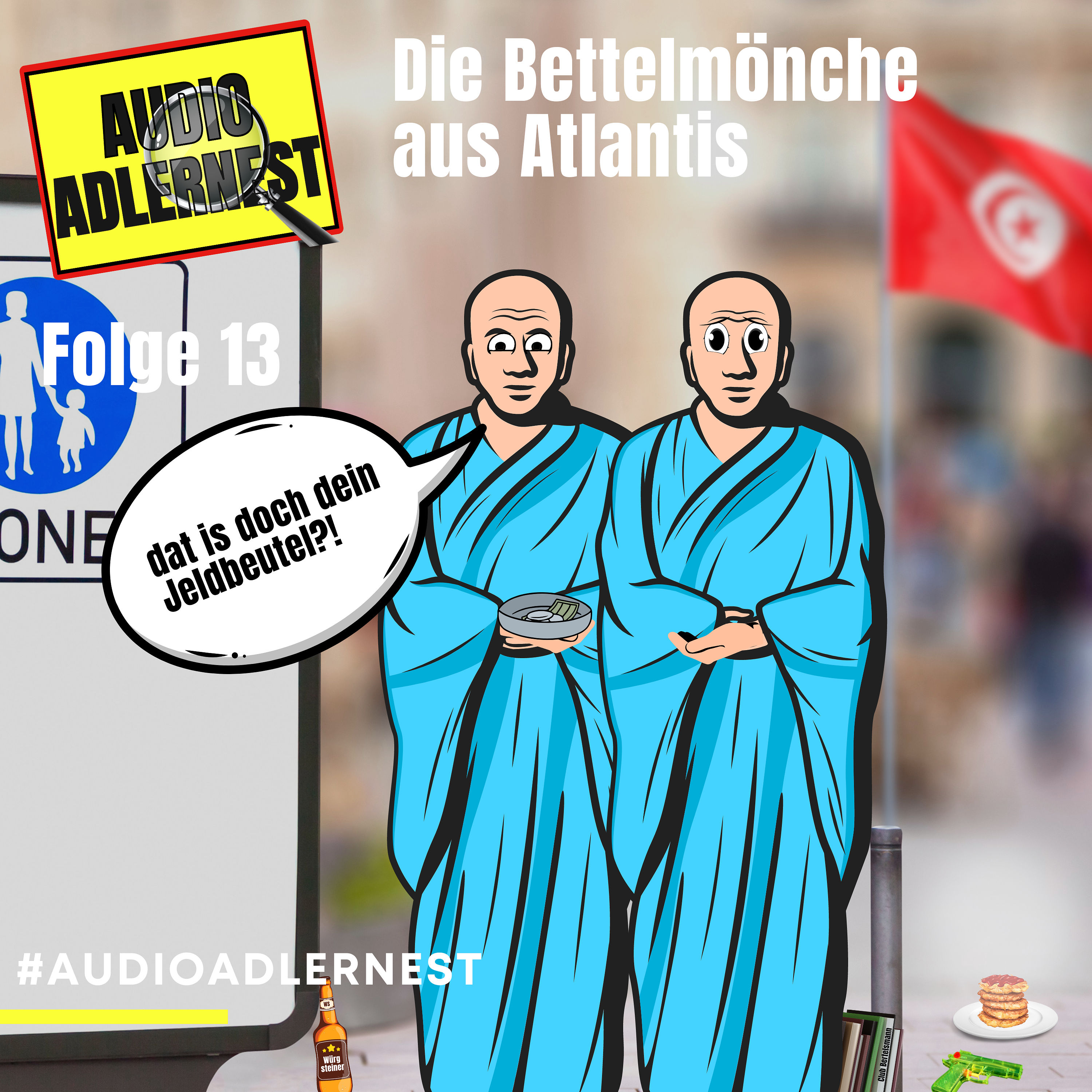 Die Bettelmönche aus Atlantis - TKKG Folge 13 - Audio Adlernest (#024)