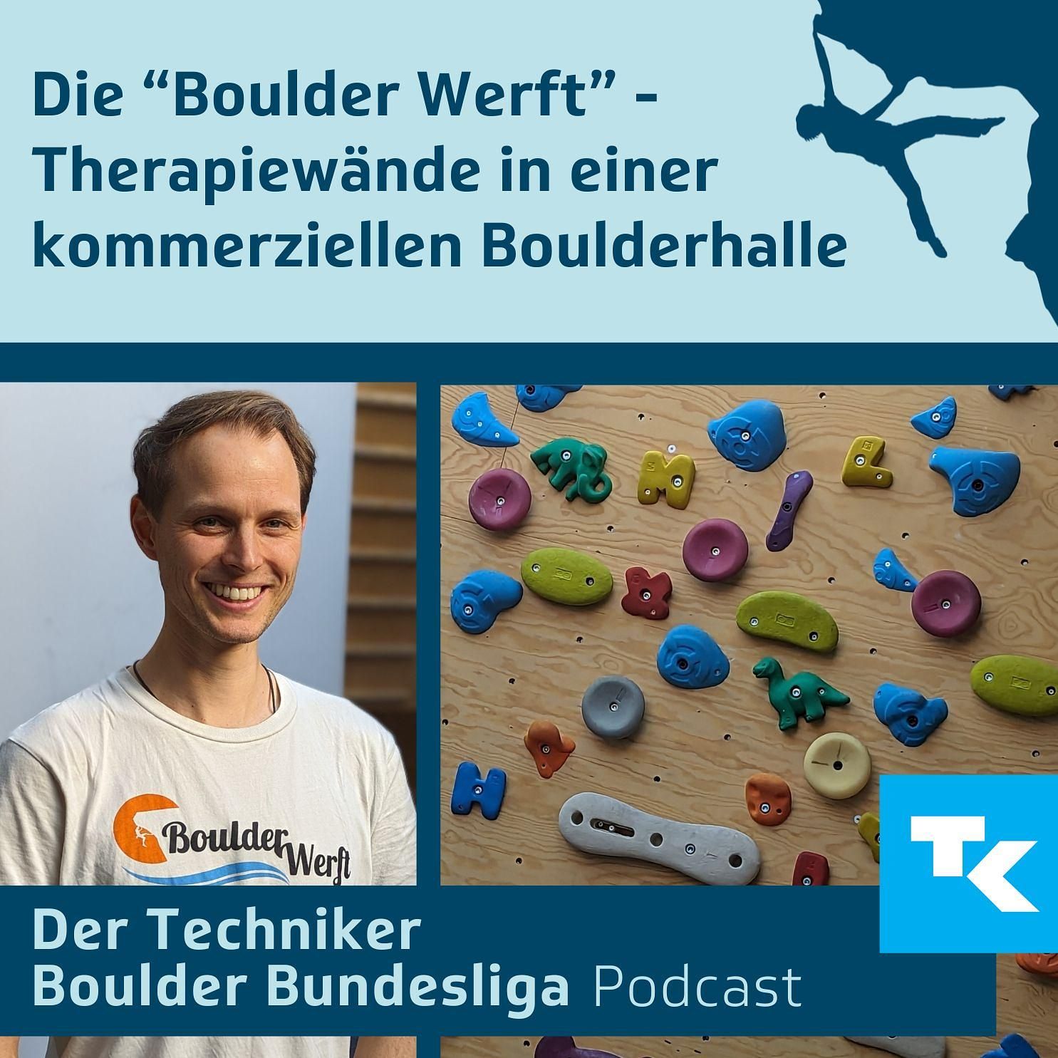 Die “Boulder Werft” - Therapiewände in einer kommerziellen Boulderhalle