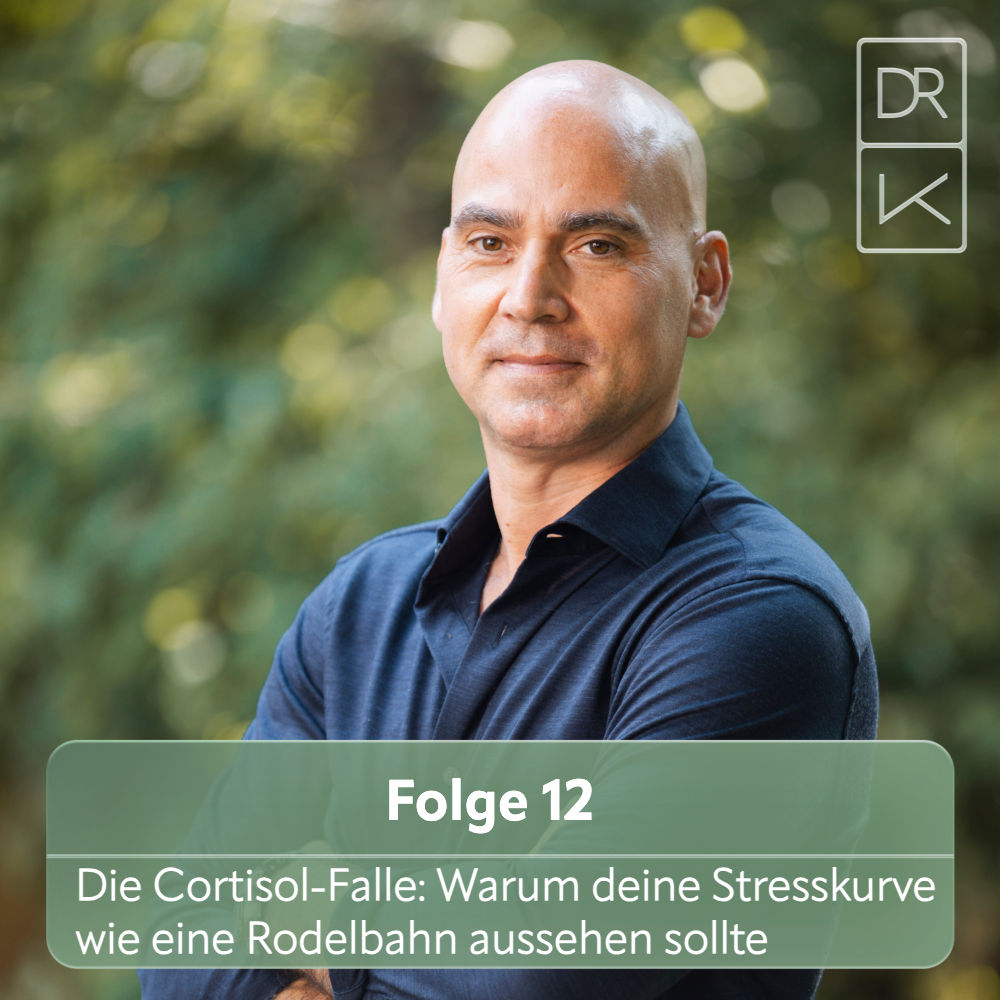 Die Cortisol-Falle: Warum deine Stresskurve wie eine Rodelbahn aussehen sollte