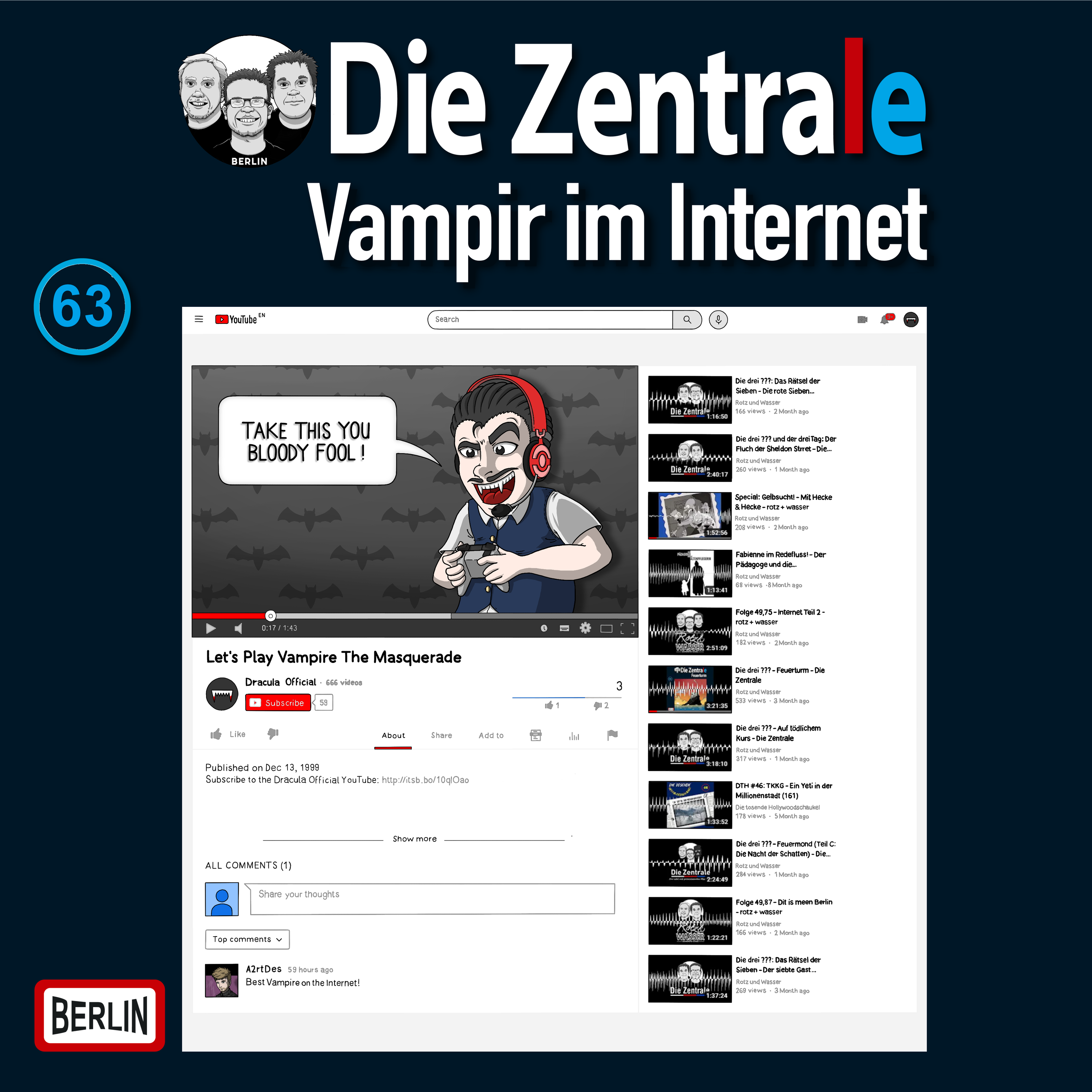 Die drei ??? - Vampir im Internet (88)