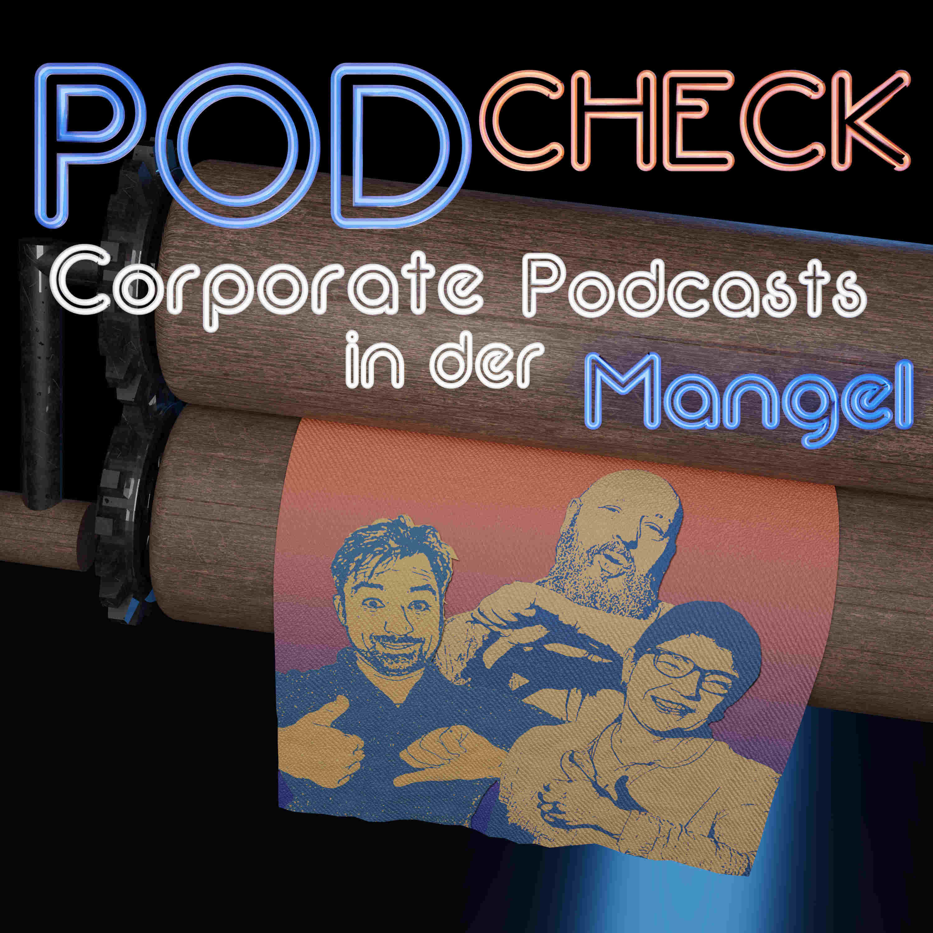 Die Drei von der Klangstelle und ihre Hitparade der Corporate Podcasts