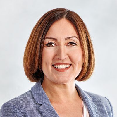 Die ehrenamtliche Dolmetscherin und Unternehmerin Yasemin Arpaci