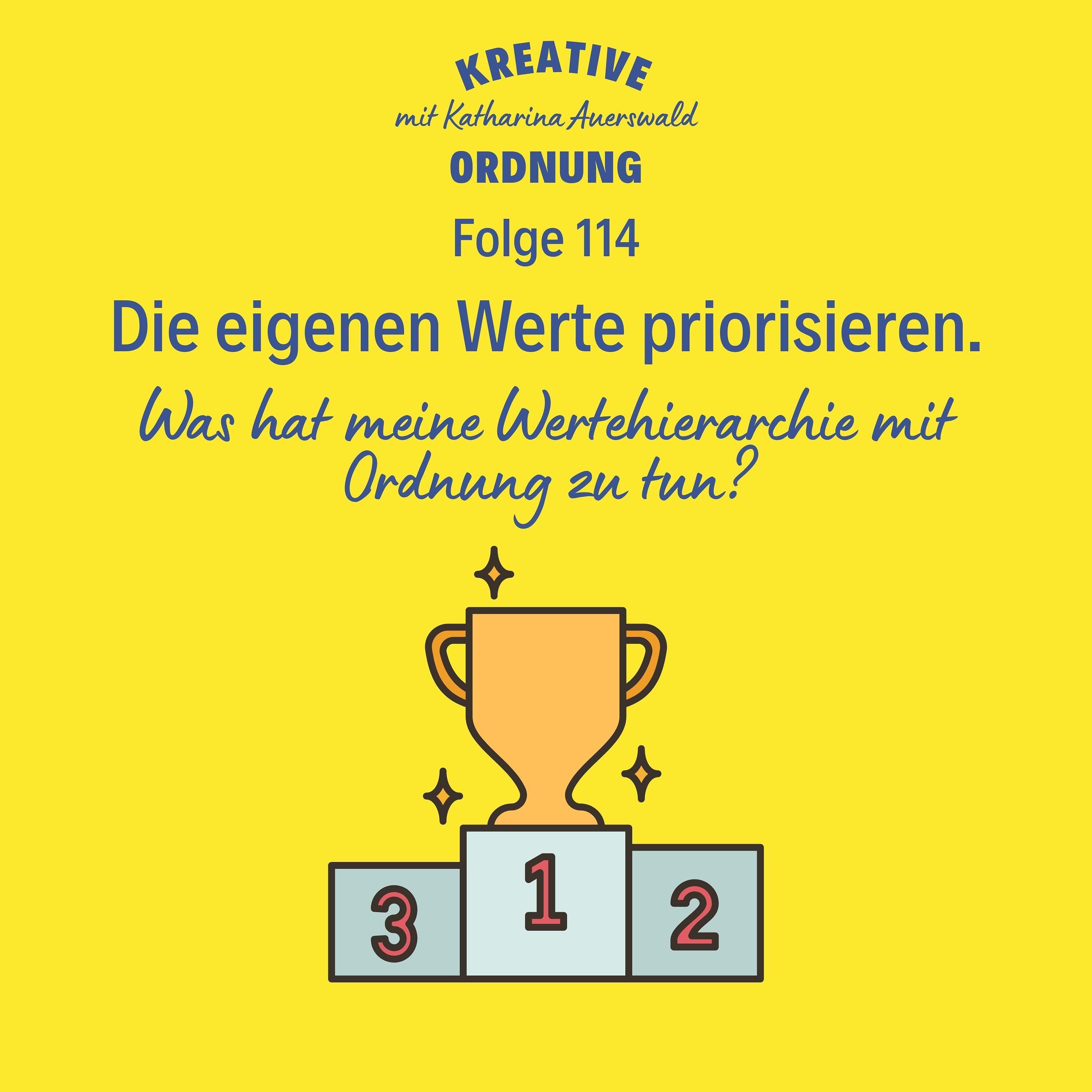 Die eigenen Werte priorisieren (#114)