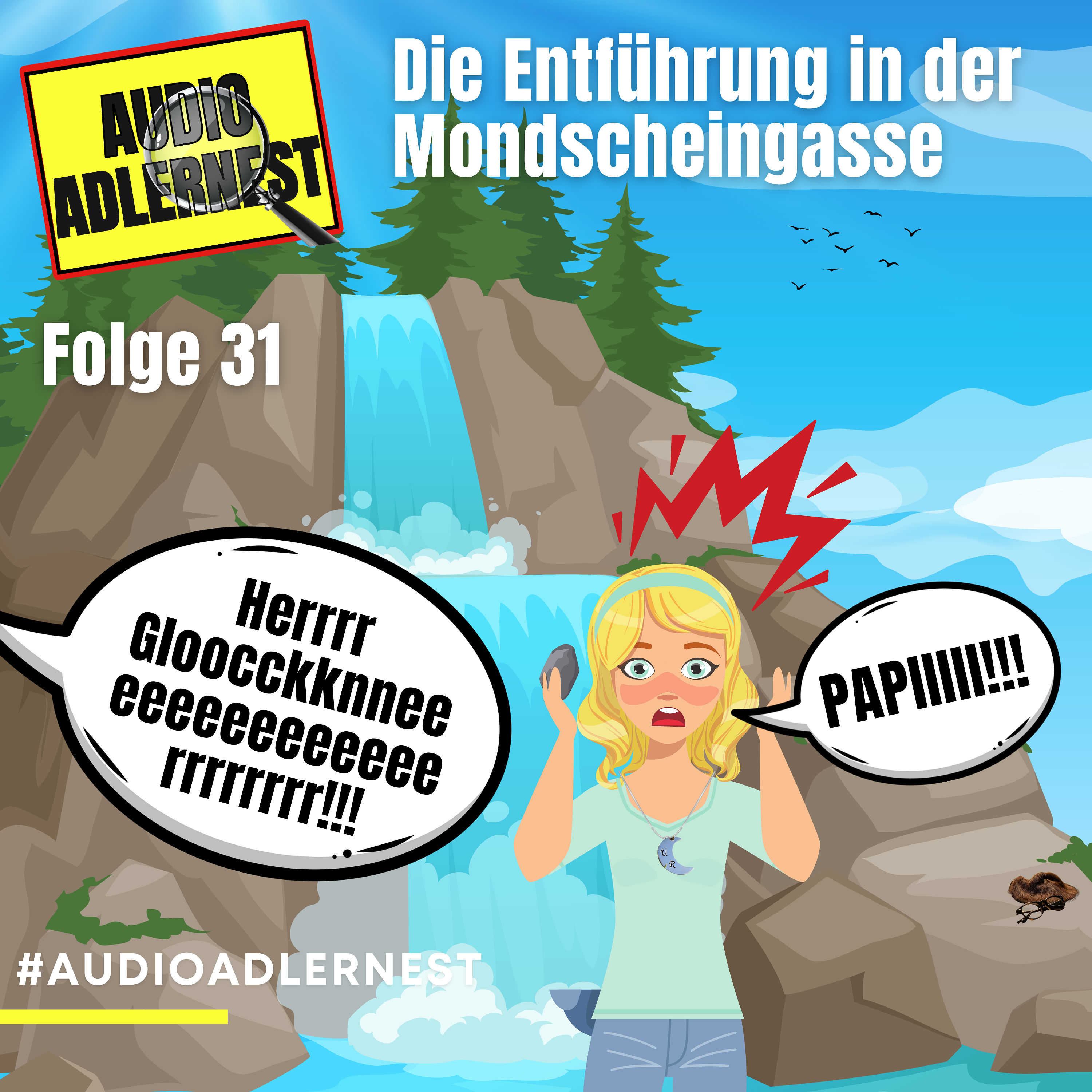 Die Entführung in der Mondscheingasse - TKKG Folge 31 - Audio Adlernest (#079)