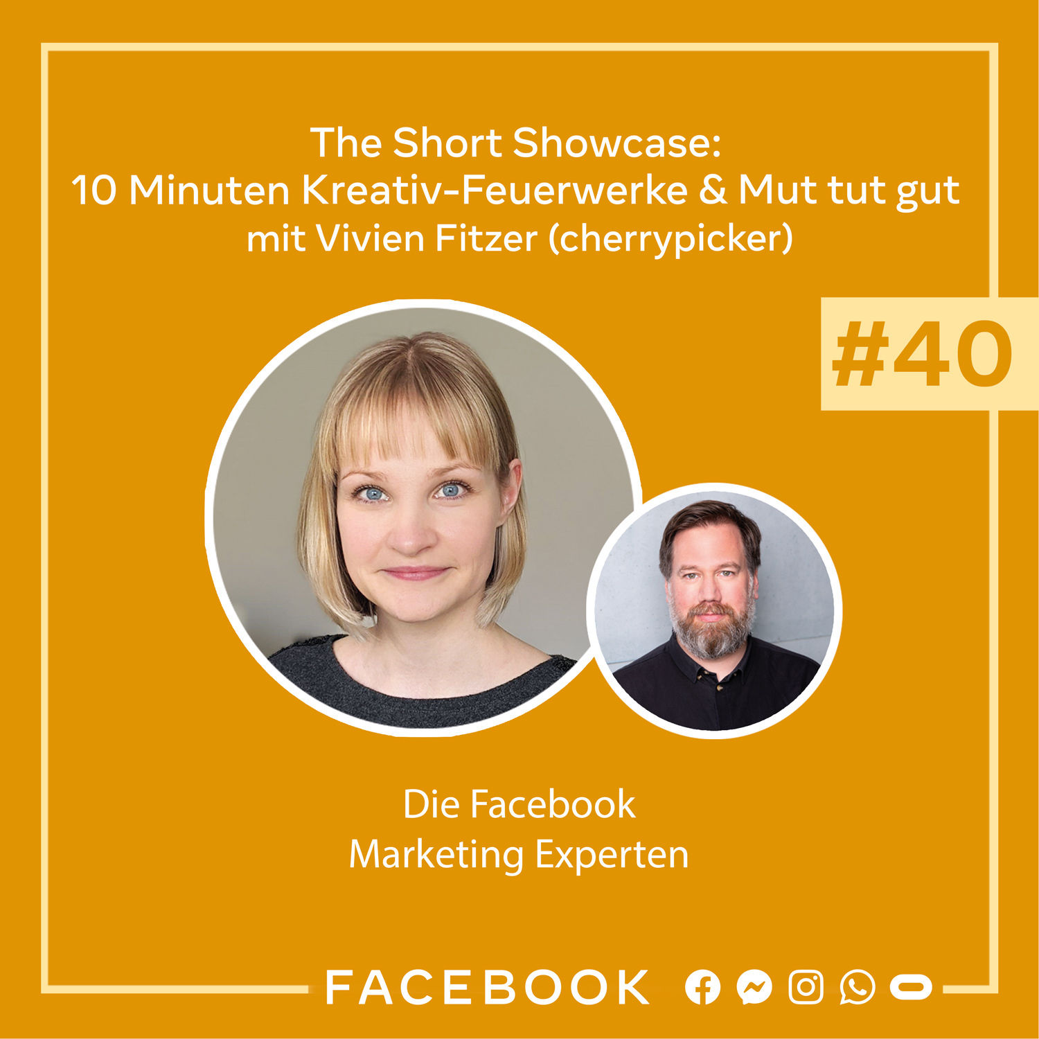 Die Experten #40 - The Short Showcase: 10 Minuten Kreativ-Feuerwerke & Mut tut gut mit Vivien Fitzer (cherrypicker)