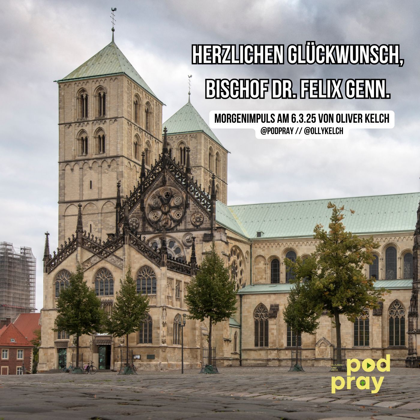 Die Fastenzeit lädt uns ein, innezuhalten. Was lenkt mich von Gott ab? Was hält mich gefangen? Was kann ich loslassen, um freier und bewusster zu leben?: Morgengebet und Impuls am 6.3.2025 (75. Geburtstag von Bischof Dr. Felix Genn)