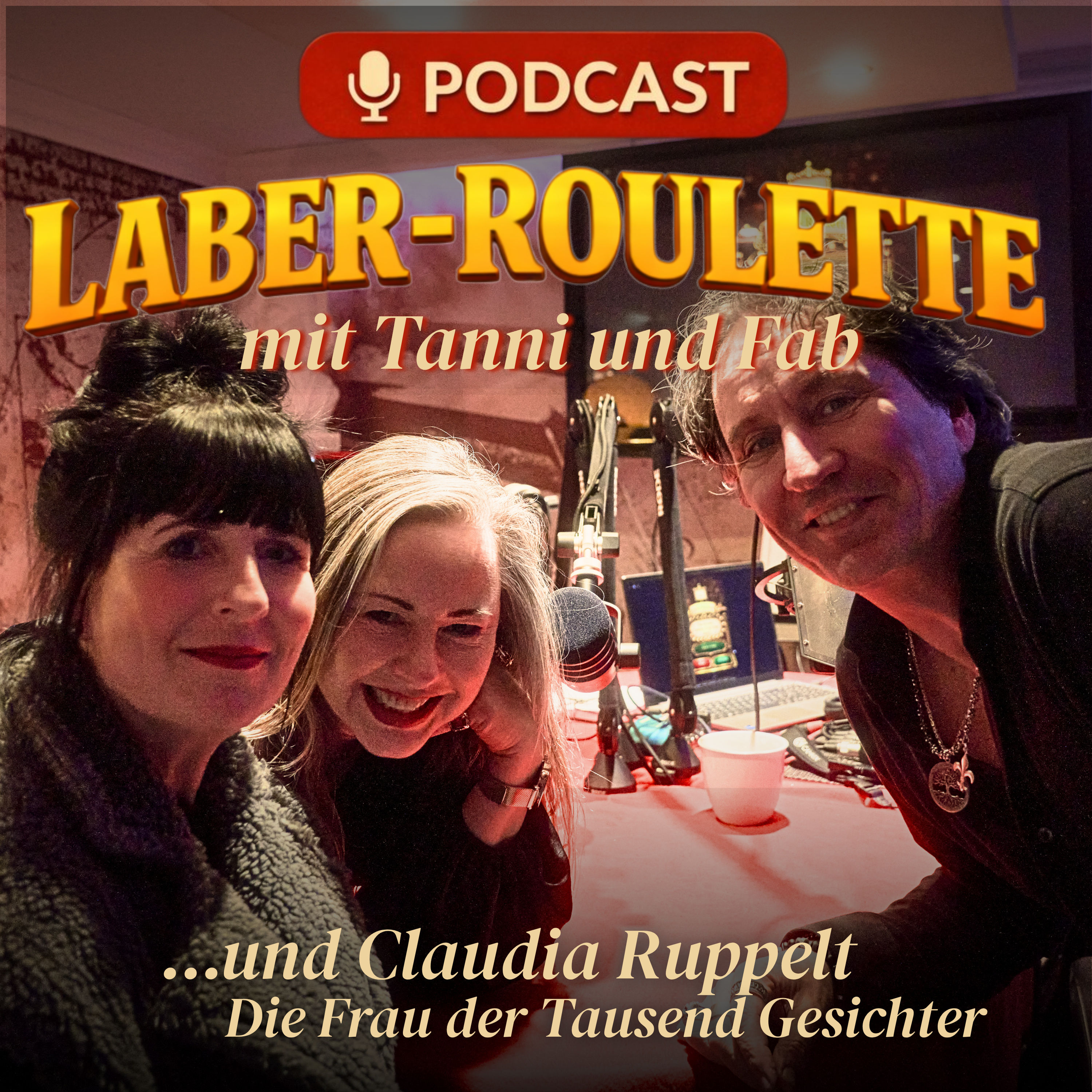 Die Frau der 1000 Gesichter - Claudia Ruppelt beim Laber Roulette