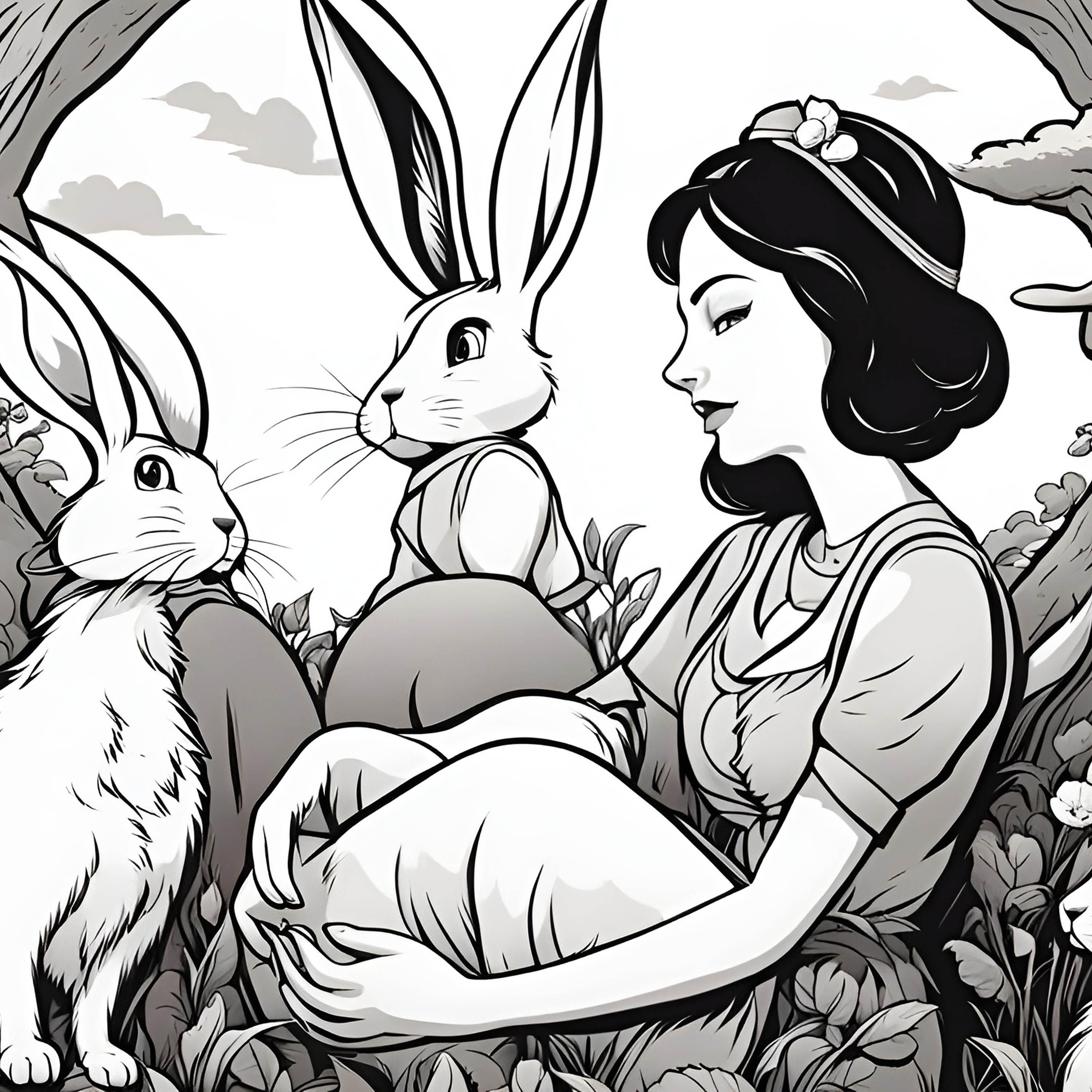 Die Frau, die 17 Kaninchen gebar