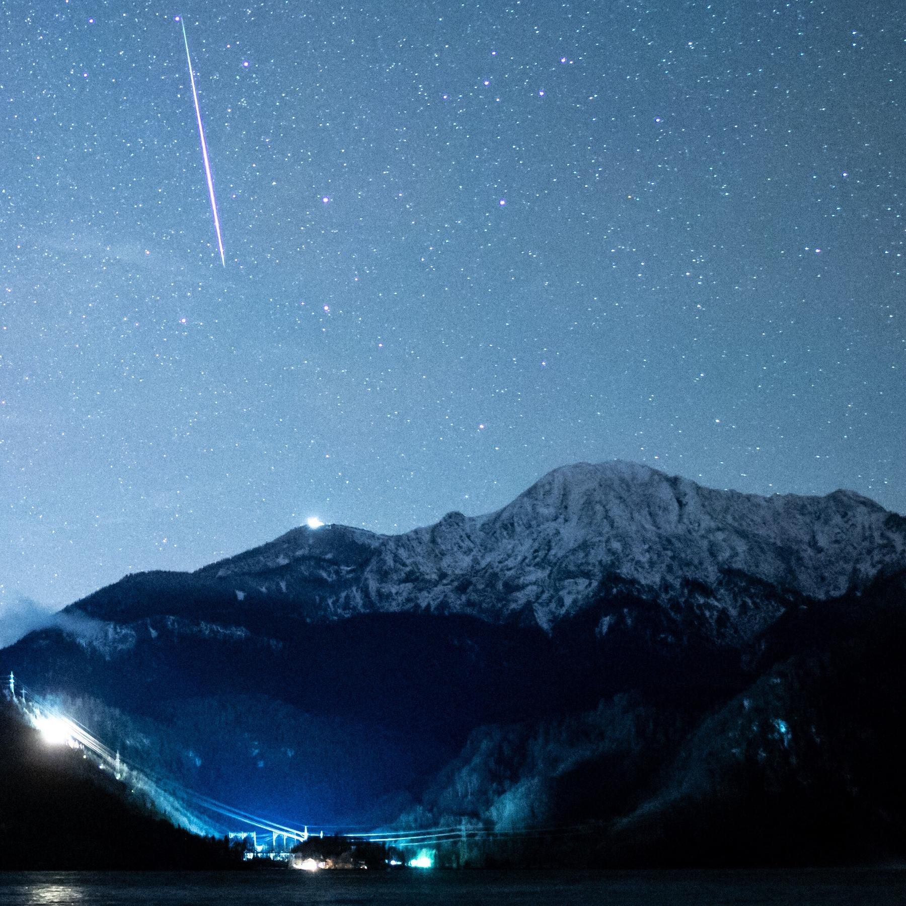 Die Geminiden sind da - So seht Ihr den schönsten Sternschnuppen-Regen