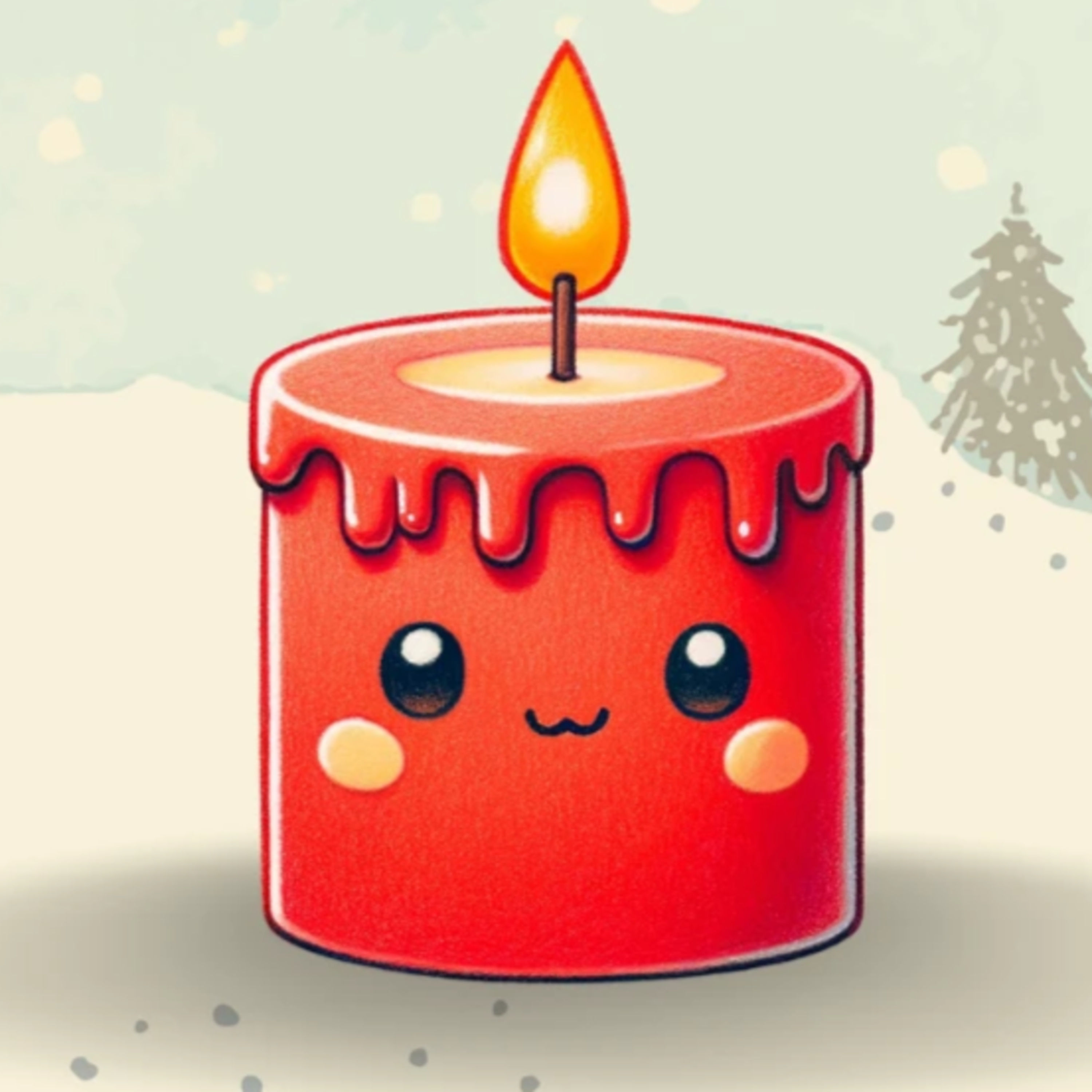Die Geschichte von Karla, der kleinen Weihnachtskerze | Weihnachtsgeschichte für Kinder