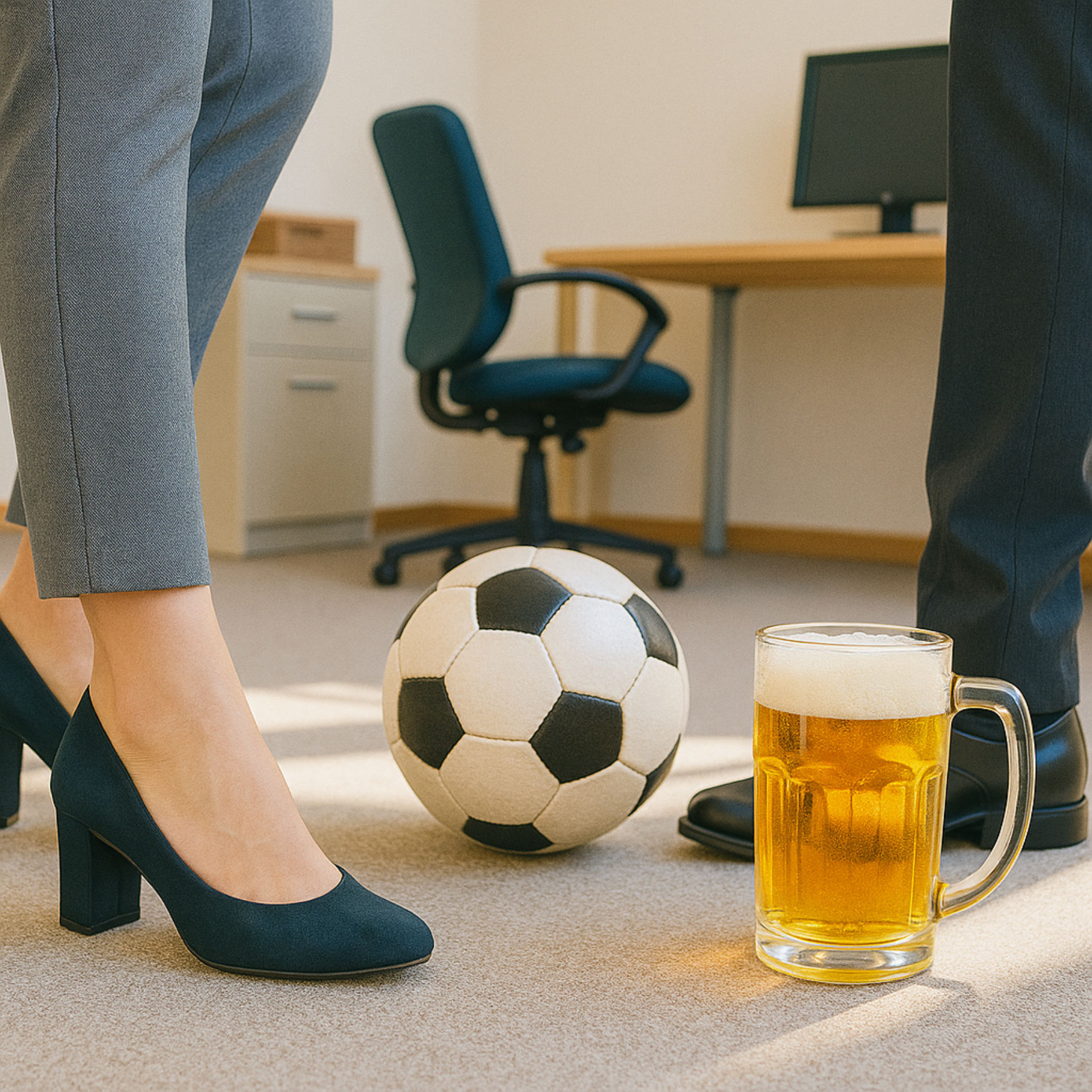 Die Grauzone zwischen Büro, Ball und Bier– was wirklich als Arbeitsunfall zählt
