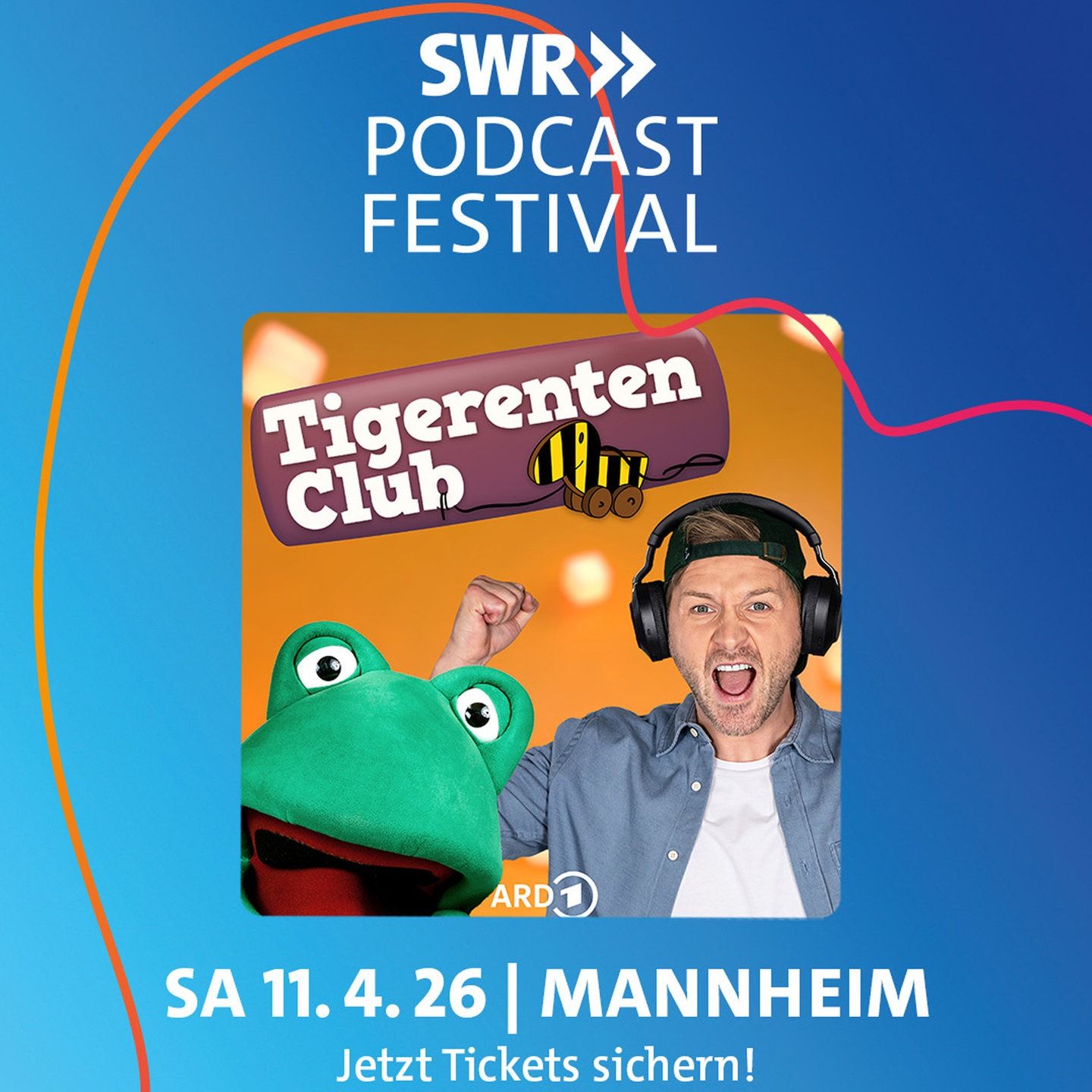 Die Hör-Spiel-Show LIVE erleben - beim Podcastfestival 2026 in Mannheim