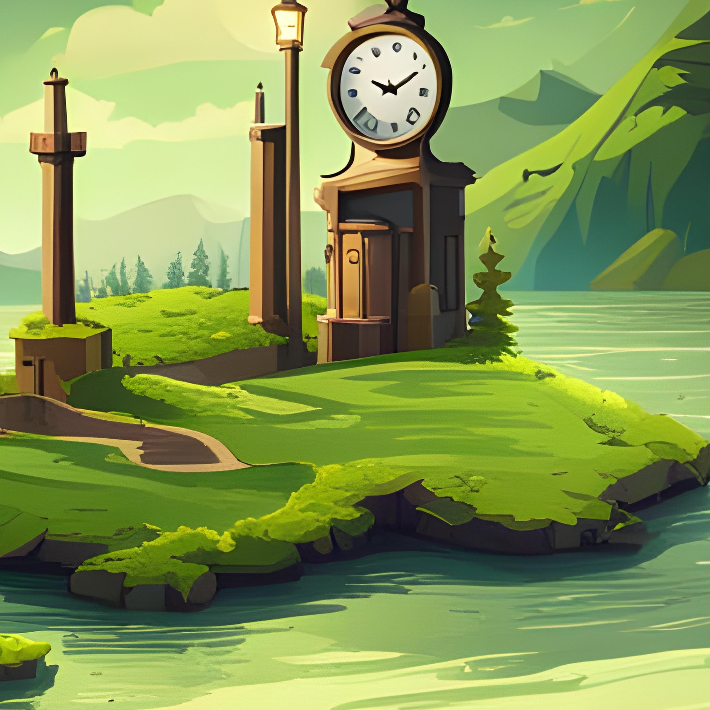 Die Insel, die zweimal im Jahr das Land wechselt