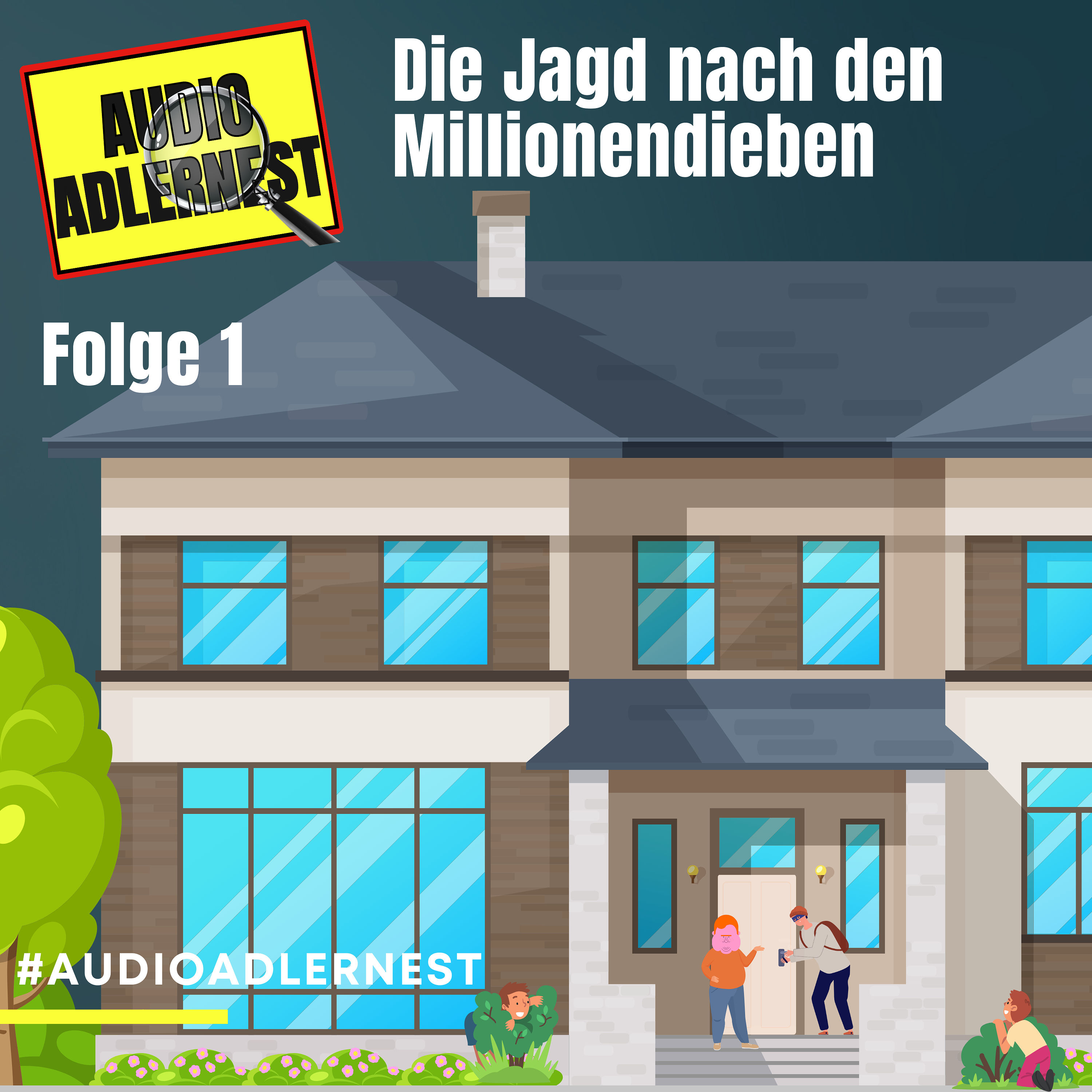 Die Jagd nach den Millionendieben - TKKG Folge 1 - Audio Adlernest (#001)