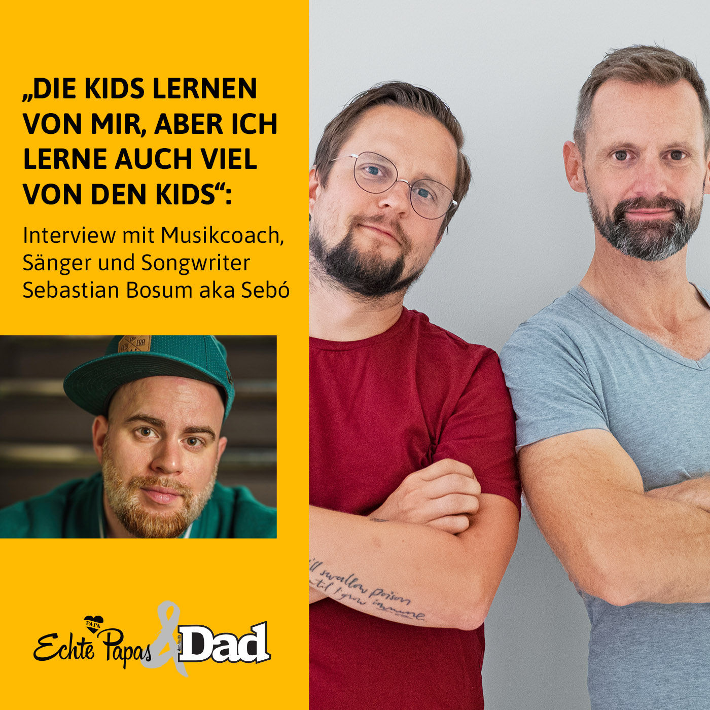 „Die Kids lernen von mir, aber ich lerne auch viel von den Kids“: Interview mit Musikcoach, Sänger und Songwriter Sebó