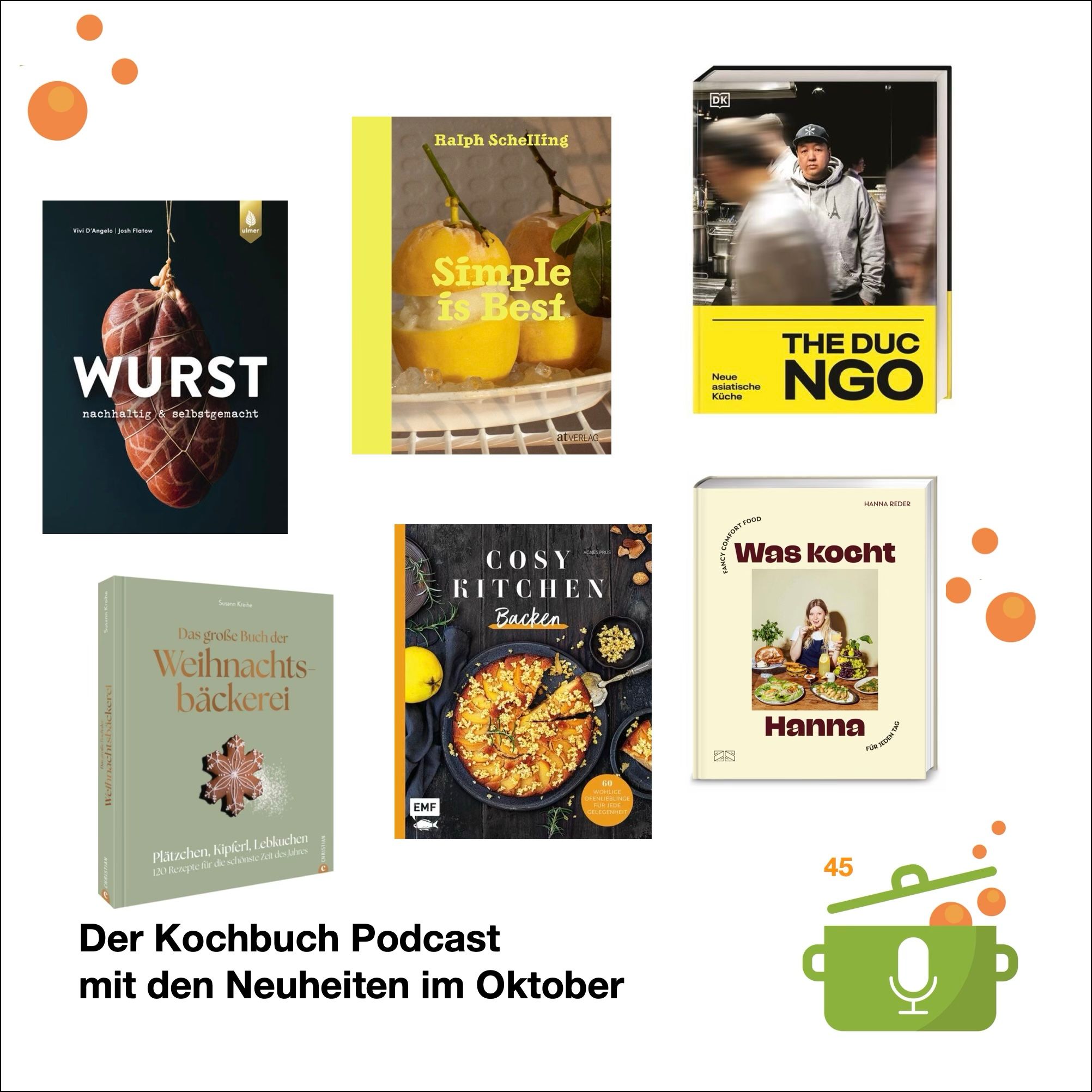Die Kochbuch Highlights im Oktober