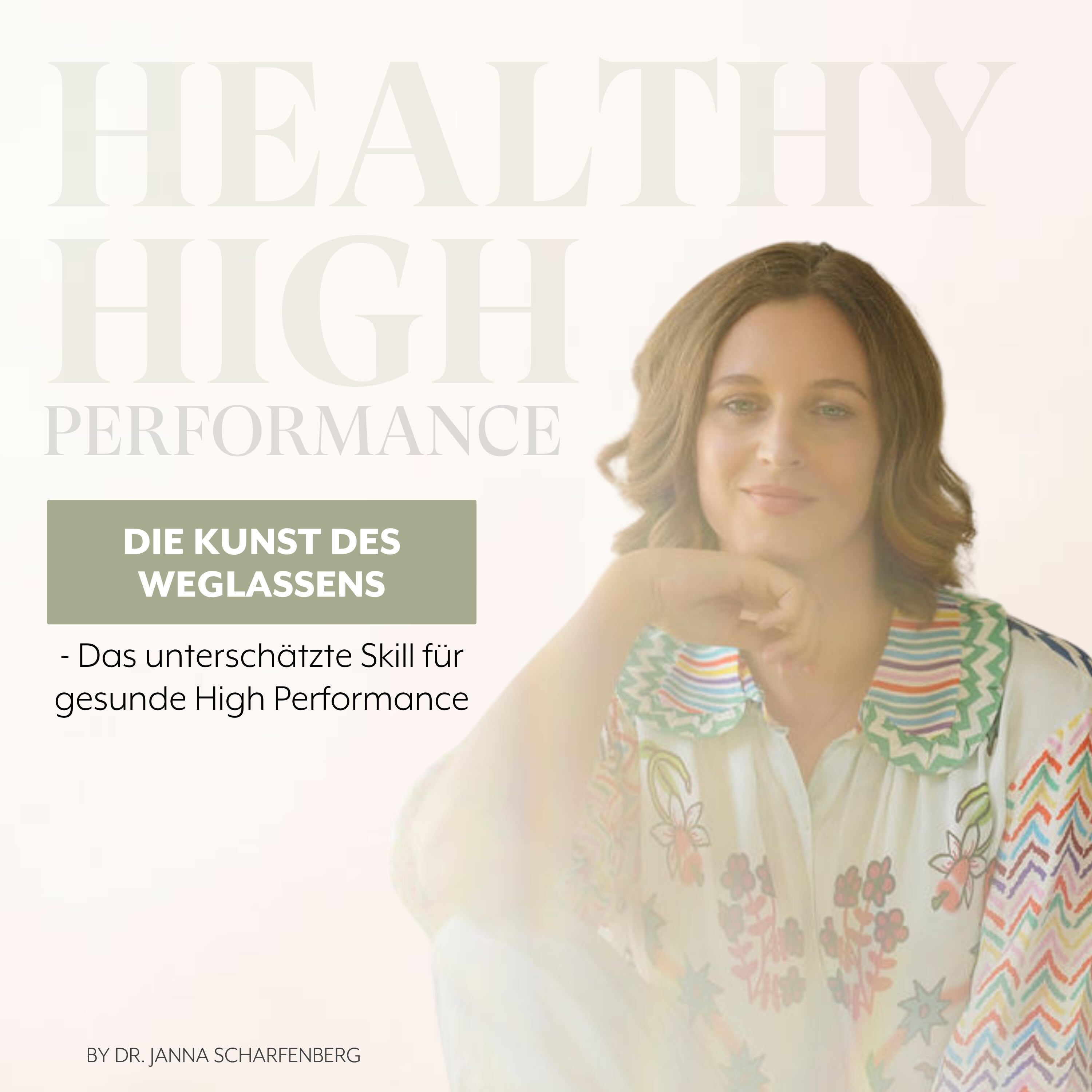 Die Kunst des Weglassens - Das unterschätzte Skill für gesunde High Performance