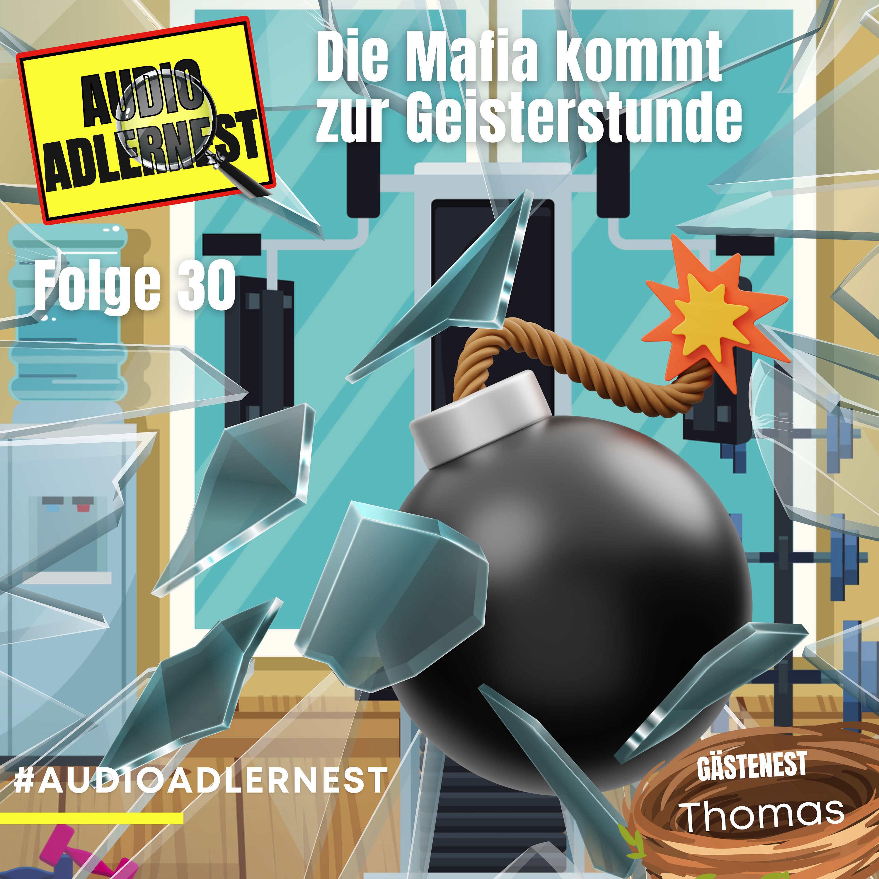 Die Mafia kommt zur Geisterstunde - TKKG Folge 30 - Audio Adlernest (#073)