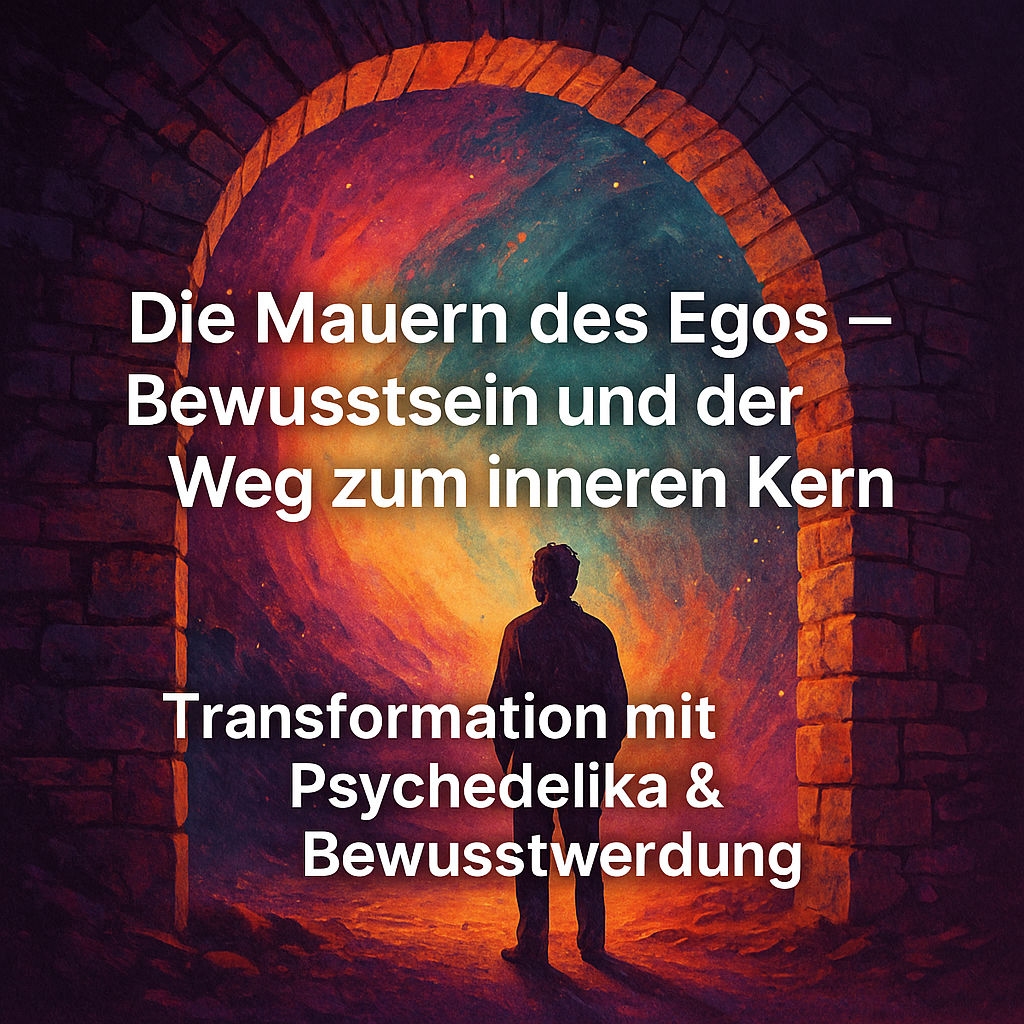 Die Mauern des Egos – Bewusstsein und der Weg zum inneren Kern - Transformation mit Psychedelika & Bewusstwerdung