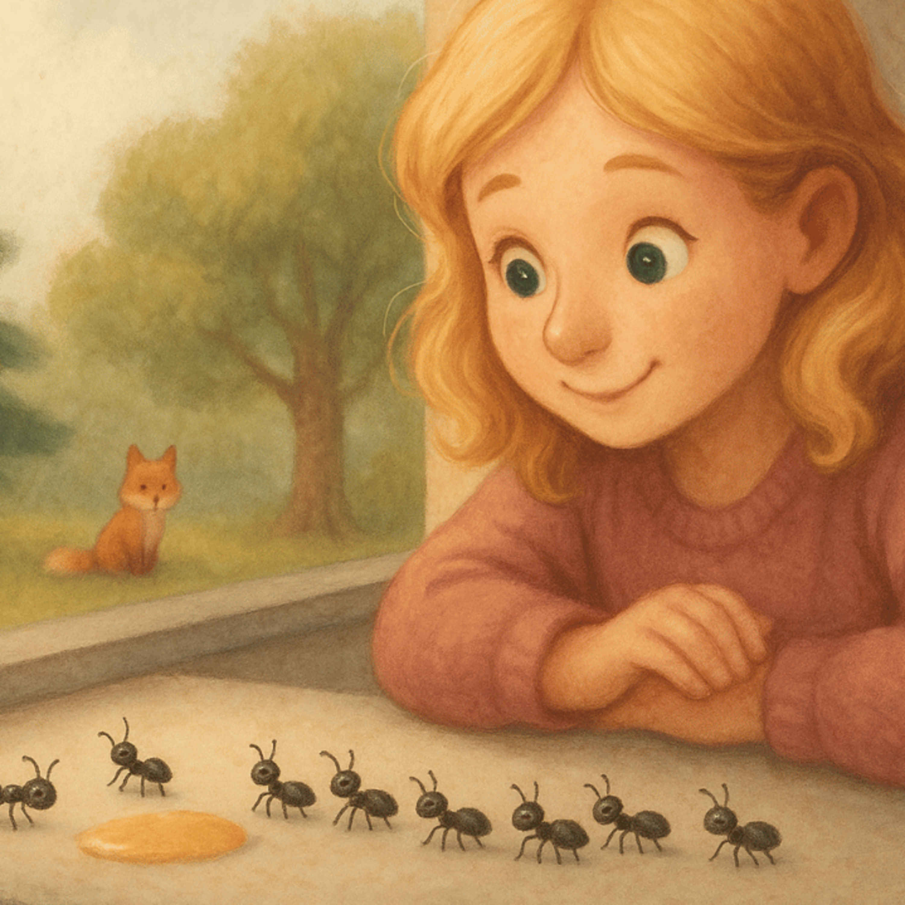 Die Orangensaft-Ameisen & das große Wiesenabenteuer | „Gute Nacht“-Geschichte