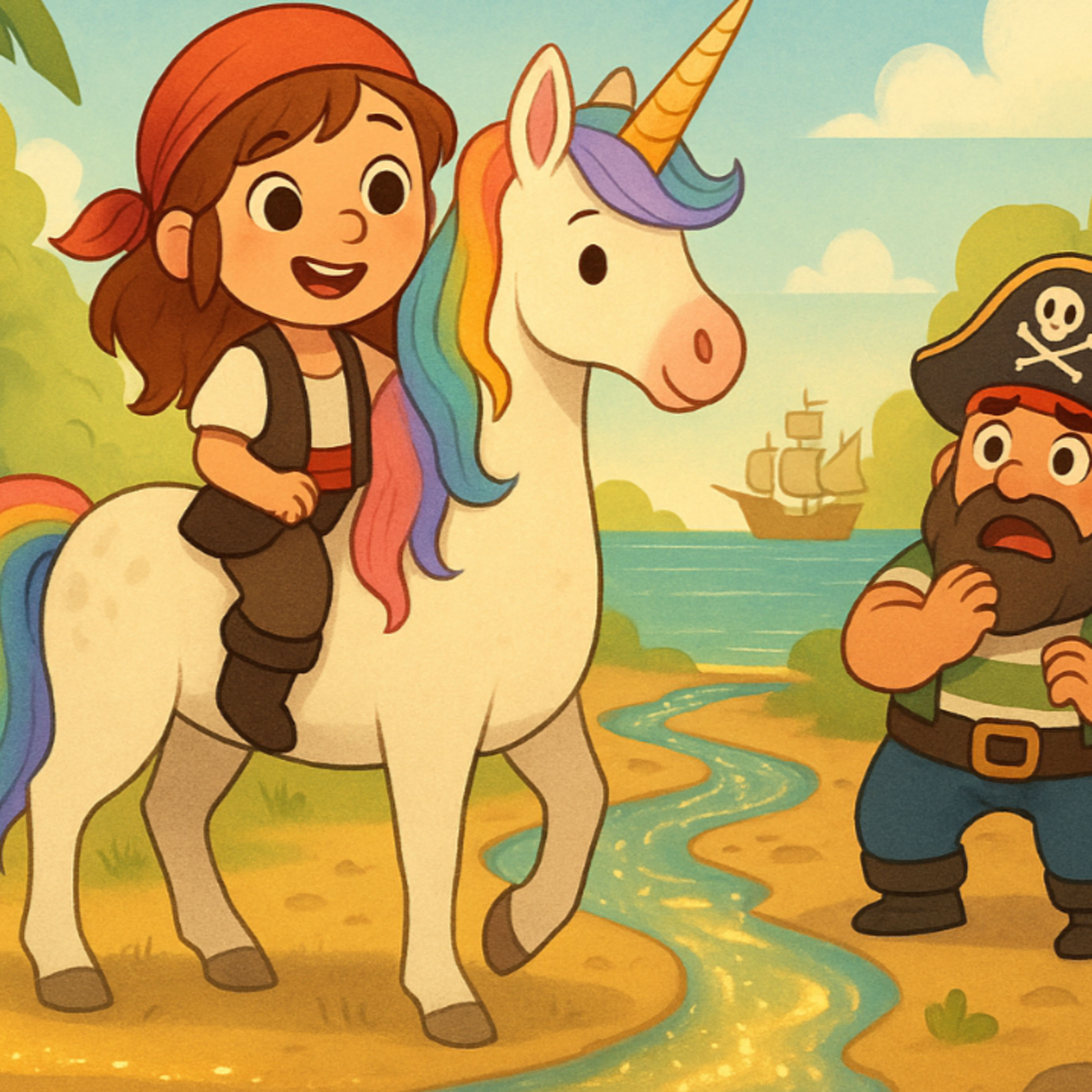 Die Piratenkönigin & das stolze Einhorn | „Gute Nacht“-Geschichte